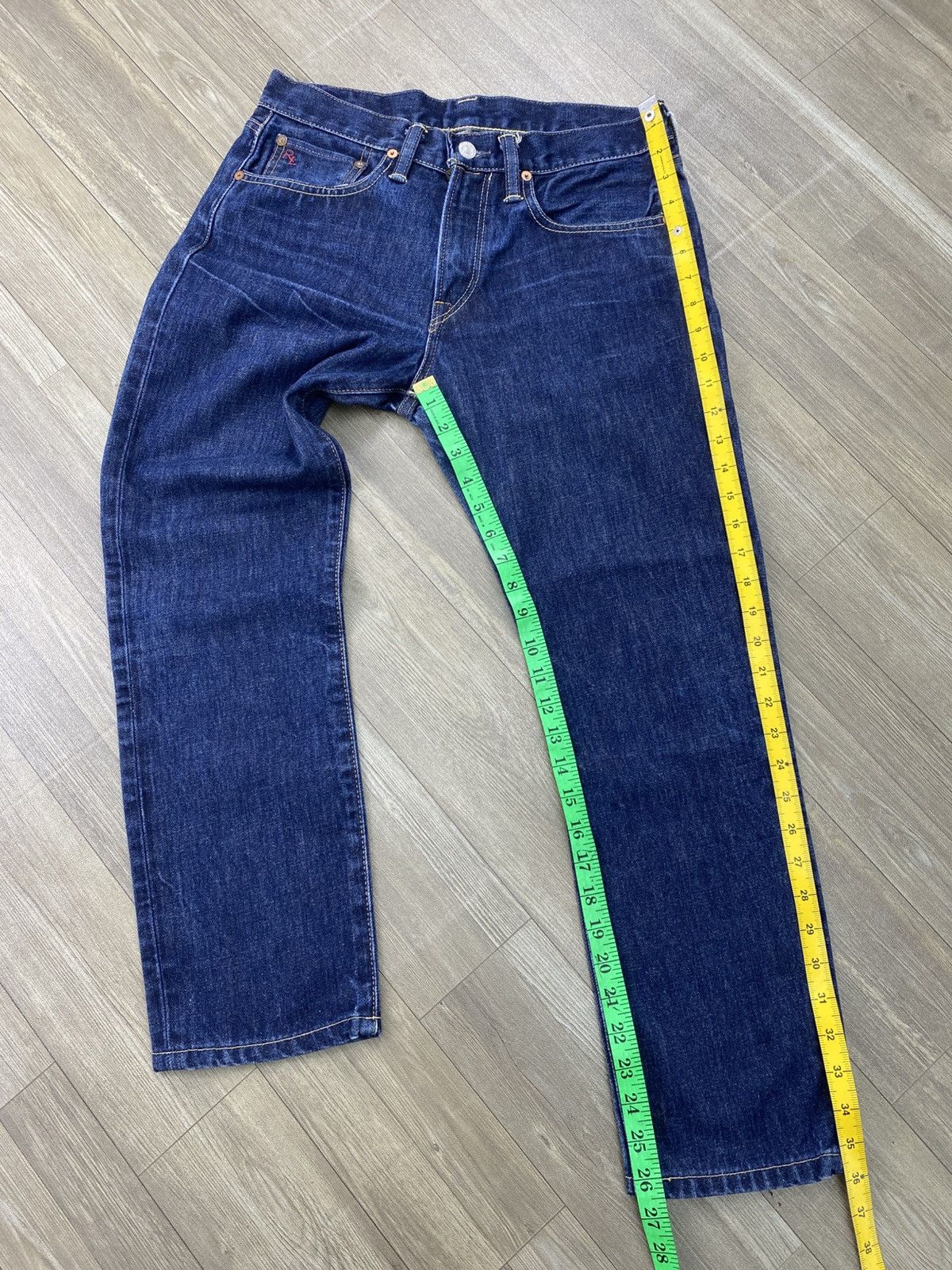Polo Ralph Lauren Vintage Polo Ralph Lauren RL Blue Straight Jeans Size US 28 / EU 44 - 22 Thumbnail