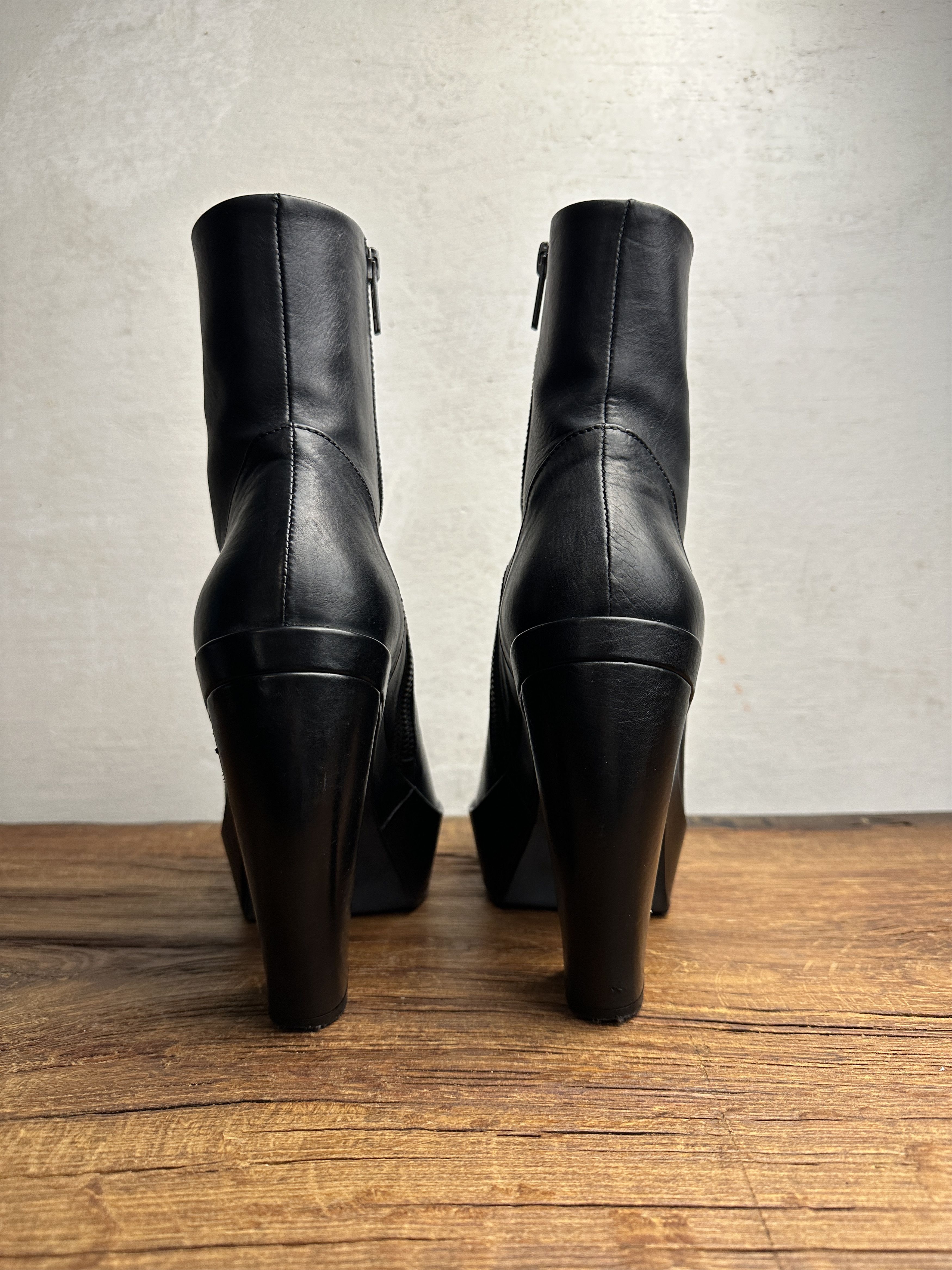 Ann Demeulemeester Ann Demeulemeester Cutout Space Heeled Boots Size US 8.5 / IT 38.5 - 4 Thumbnail