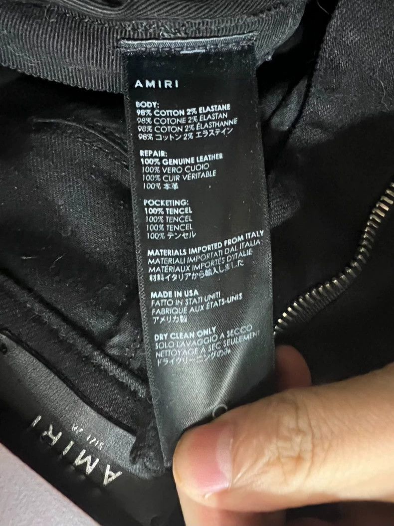 Amiri Amiri Year og mx1 Patchwork Denim Pants Size US 28 / EU 44 - 3 Thumbnail