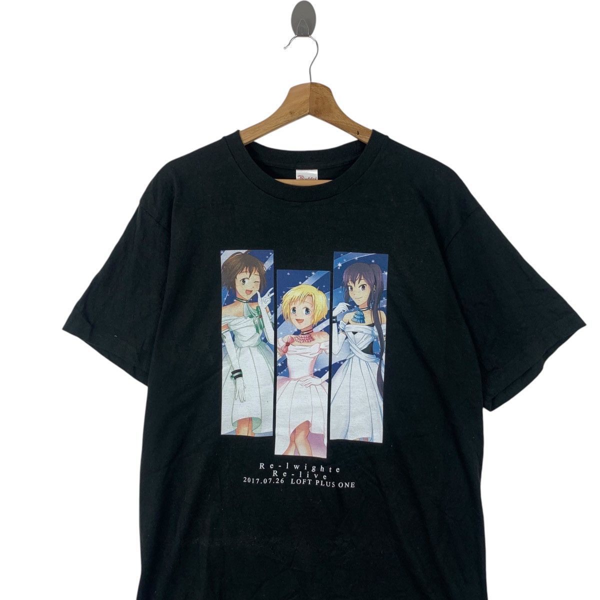 Vintage LAPIS RE:LIGHTS Kono Sekai No Idol Rapisu Riraitsu Tee Size US L / EU 52-54 / 3 - 2 Thumbnail