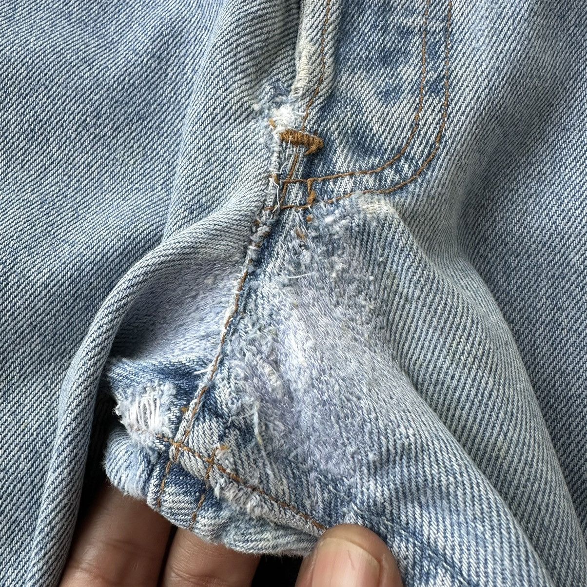 Levi's Vintage Levis 501 Distressed Denim 33x31 D682 Size US 33 - 9 Thumbnail
