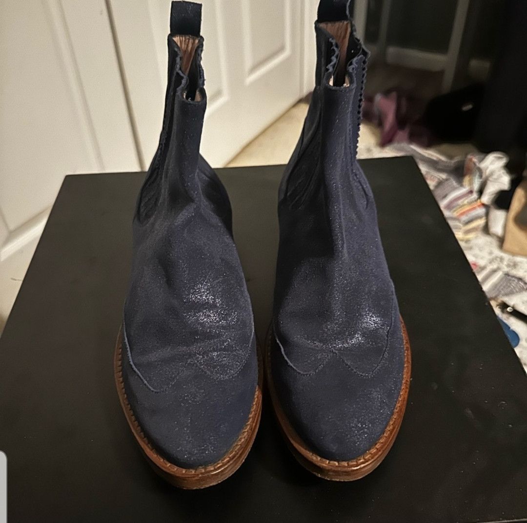 Opening Ceremony Opening Ceremony blue ankle boots Size US 9.5 / IT 39.5 - 1 Thumbnail
