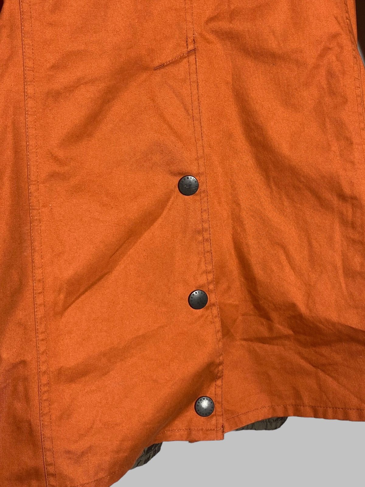 Barbour Barbour Newmarket Jacket Women’s Orange Color Size 10 Size M / US 6-8 / IT 42-44 - 16 Thumbnail