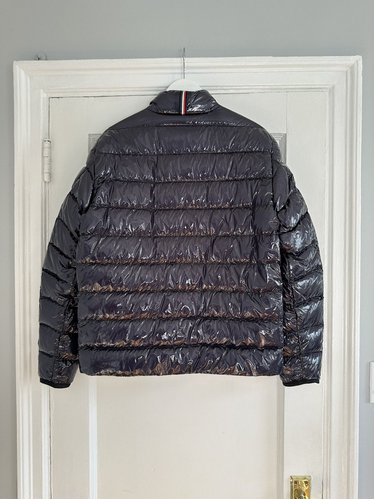 Moncler Navy Moncler Agar Jacket Size US L / EU 52-54 / 3 - 3 Thumbnail