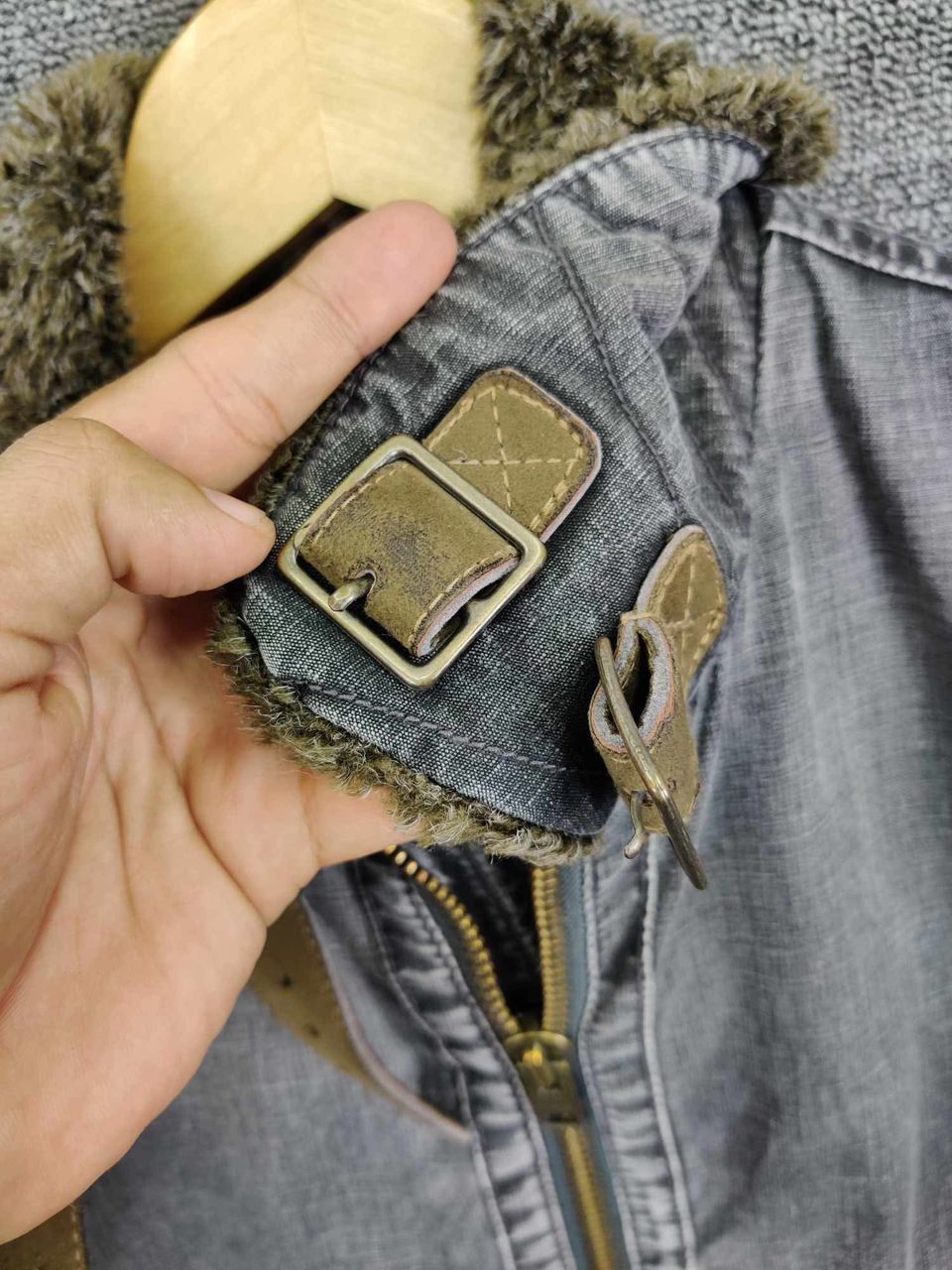 Johnbull John Bull Kojima Japan Shearling Faux Fur Jacket Size US L / EU 52-54 / 3 - 10 Thumbnail