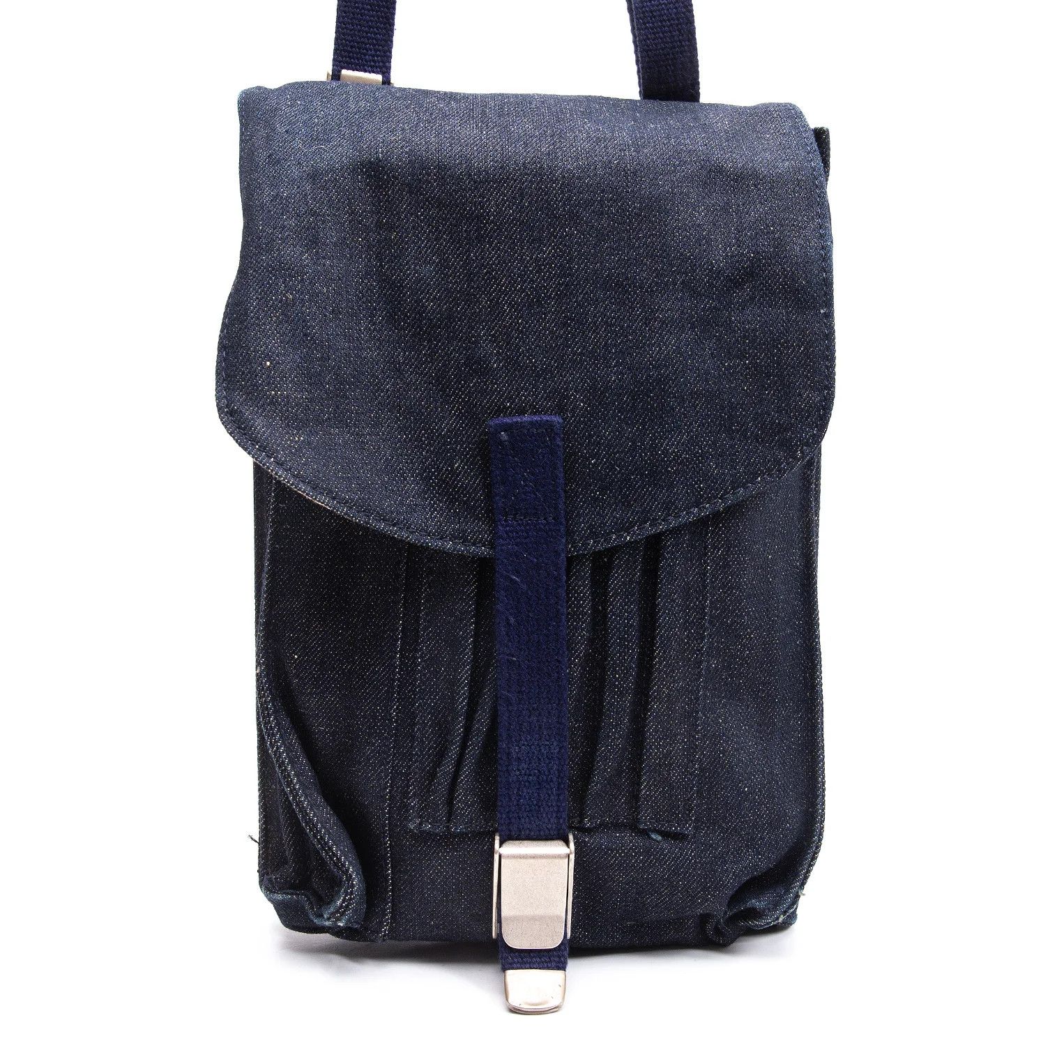 Junya Watanabe Indigo Mini Shoulder Bag with Numbering Denim Design Size ONE SIZE - 3 Thumbnail