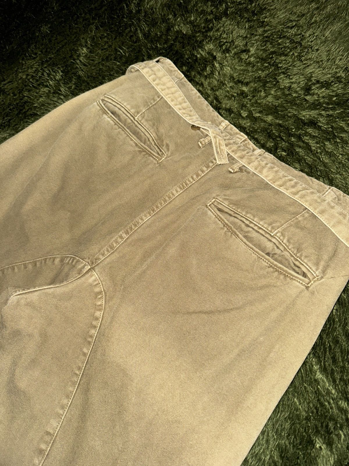 Kapital [2] Kapital Strap Panel Heavy Cotton Pants Made in Japan Size US 30 / EU 46 - 8 Thumbnail