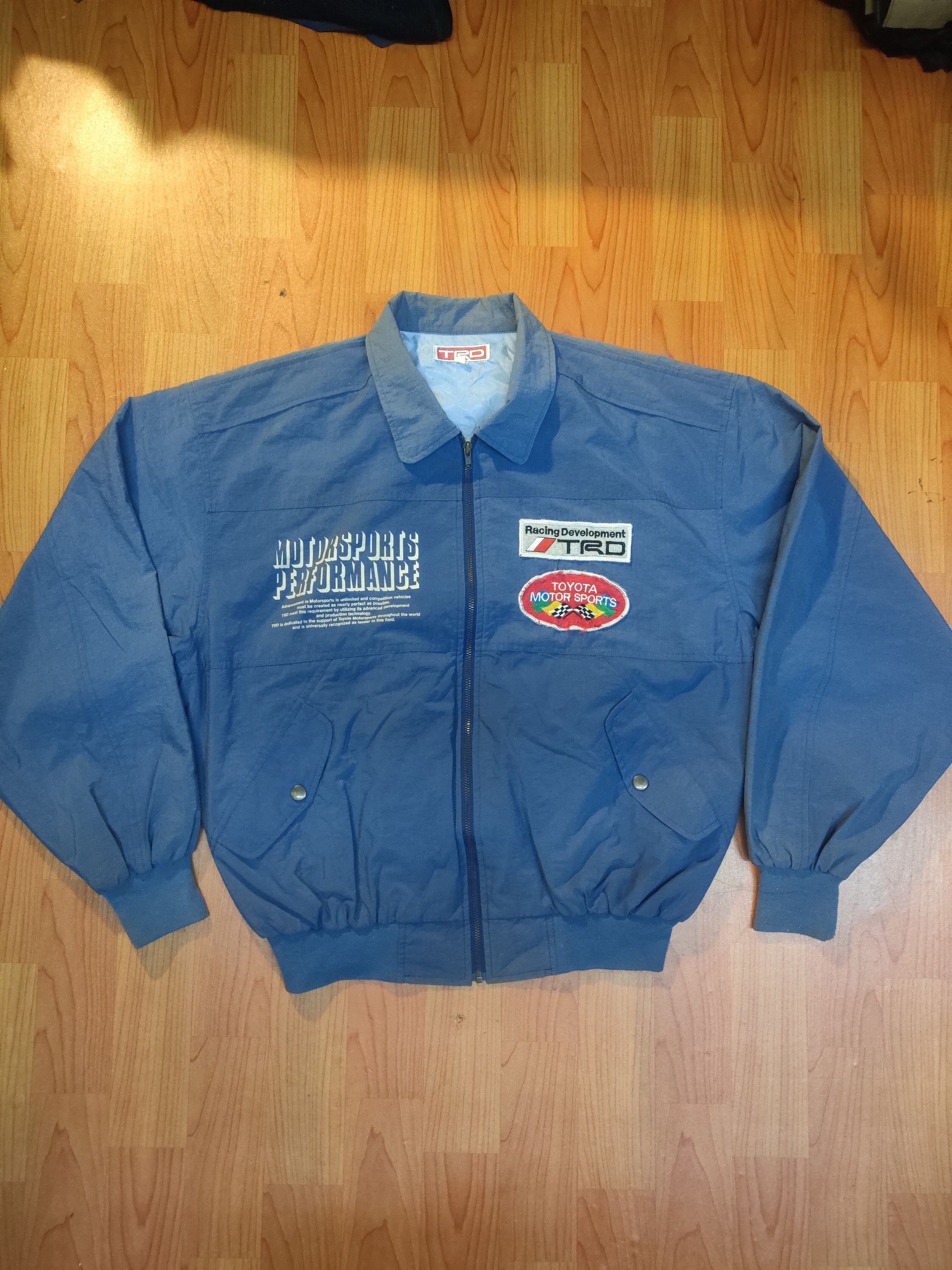 Vintage Vintage TRD Racing Bomber Jacket Size US L / EU 52-54 / 3 - 1 Thumbnail