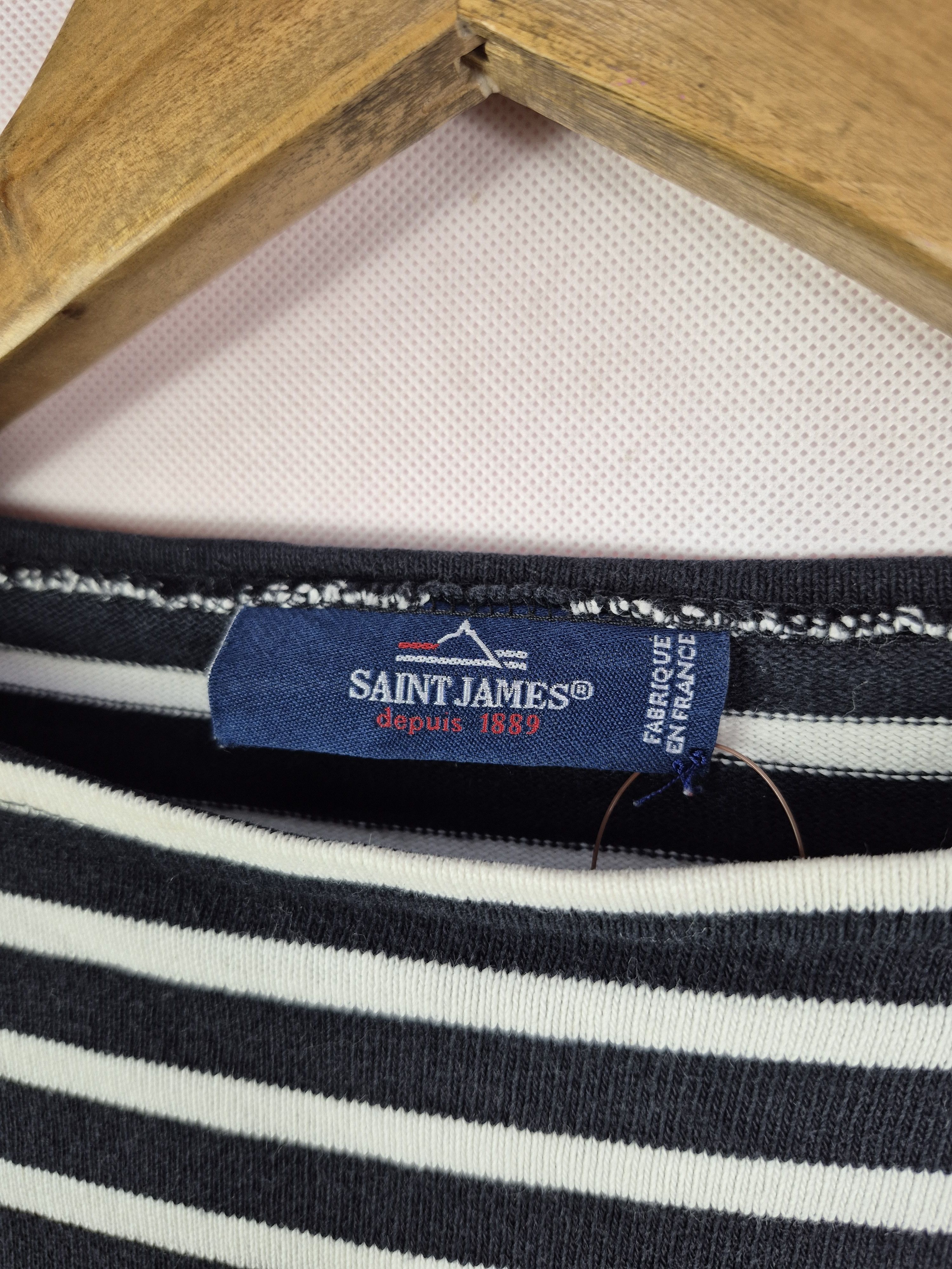 Saint James 🔥 Saint James Stripes Sailor Longsleeves Tee Size US XS / EU 42 / 0 - 3 Thumbnail