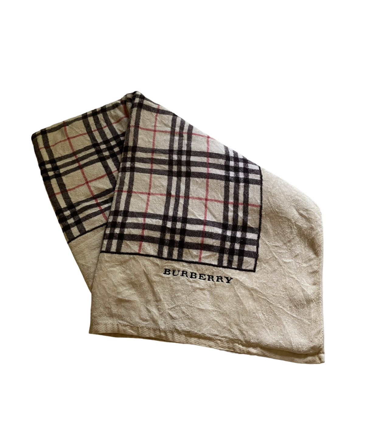 Burberry × Designer × Vintage AUTHENTIC VINTAGE BURBERRYS BATH TOWEL Size ONE SIZE - 4 Thumbnail