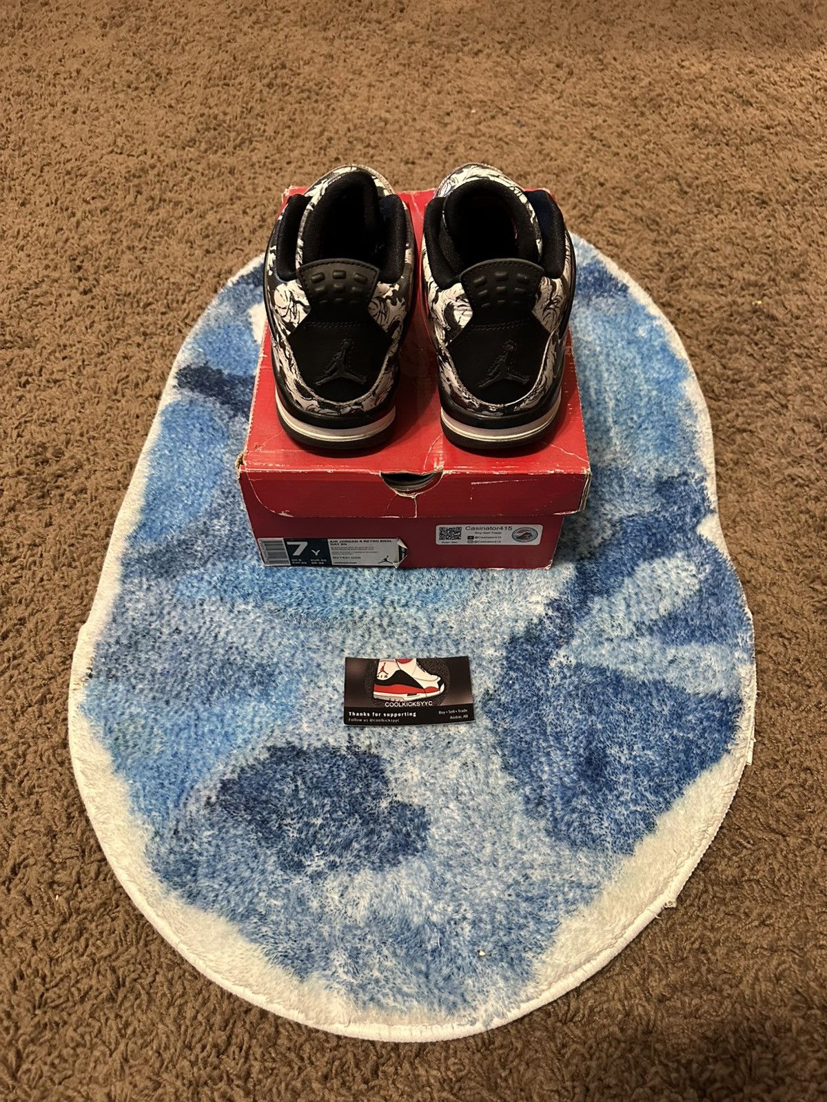Jordan Brand Jordan 4 Tattoo Size US 7 / EU 40 - 4 Thumbnail