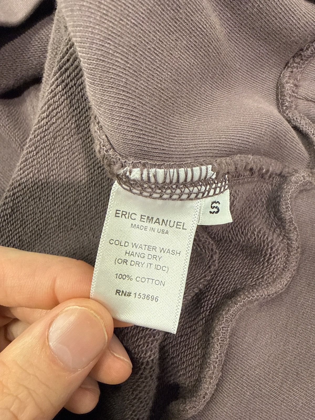 Eric Emanuel Eric Emanuel FW22 Hoodie Brown Size US S / EU 44-46 / 1 - 3 Thumbnail
