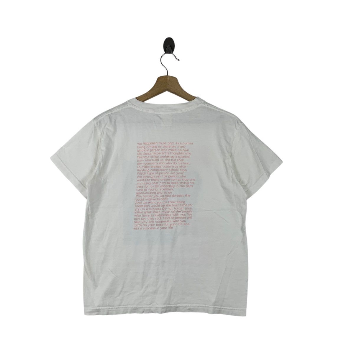 Vintage Vintage HERD OF ZEBRA Illustration Nature Poem Tee Shirt Size S / US 4 / IT 40 - 4 Thumbnail