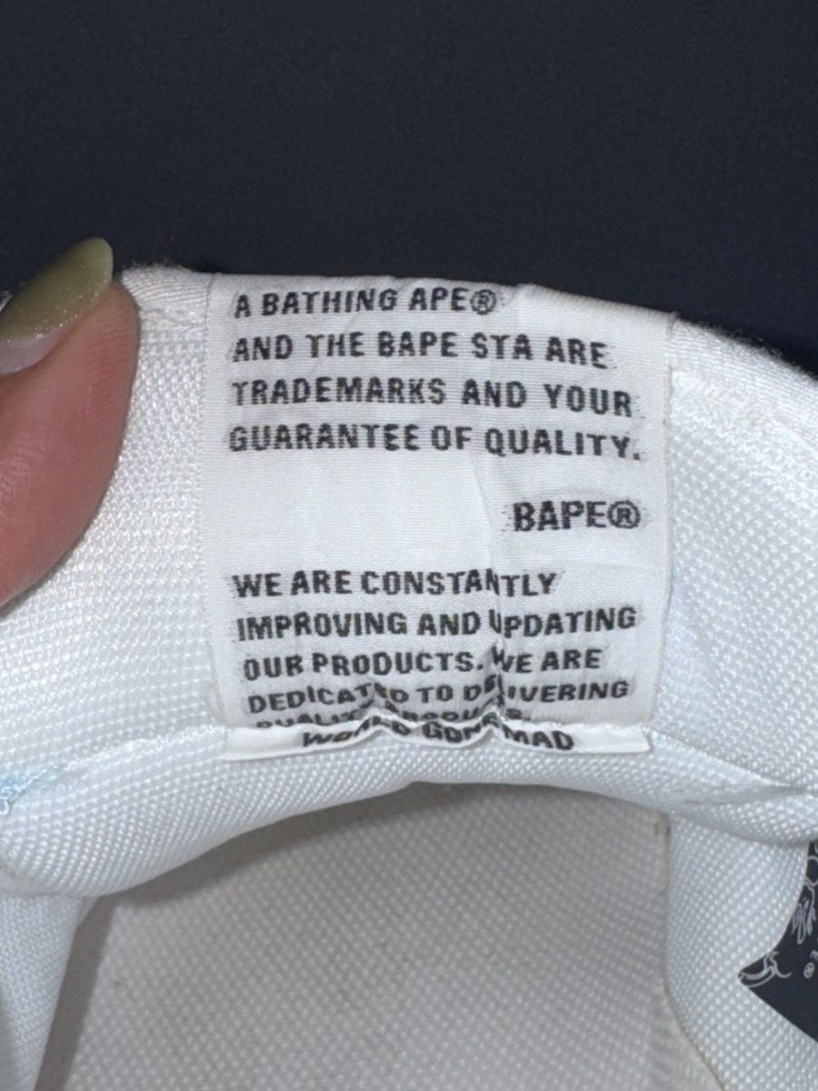 Bape A Bathing Ape Bape Sta Low Size US 10 / EU 43 - 10 Thumbnail
