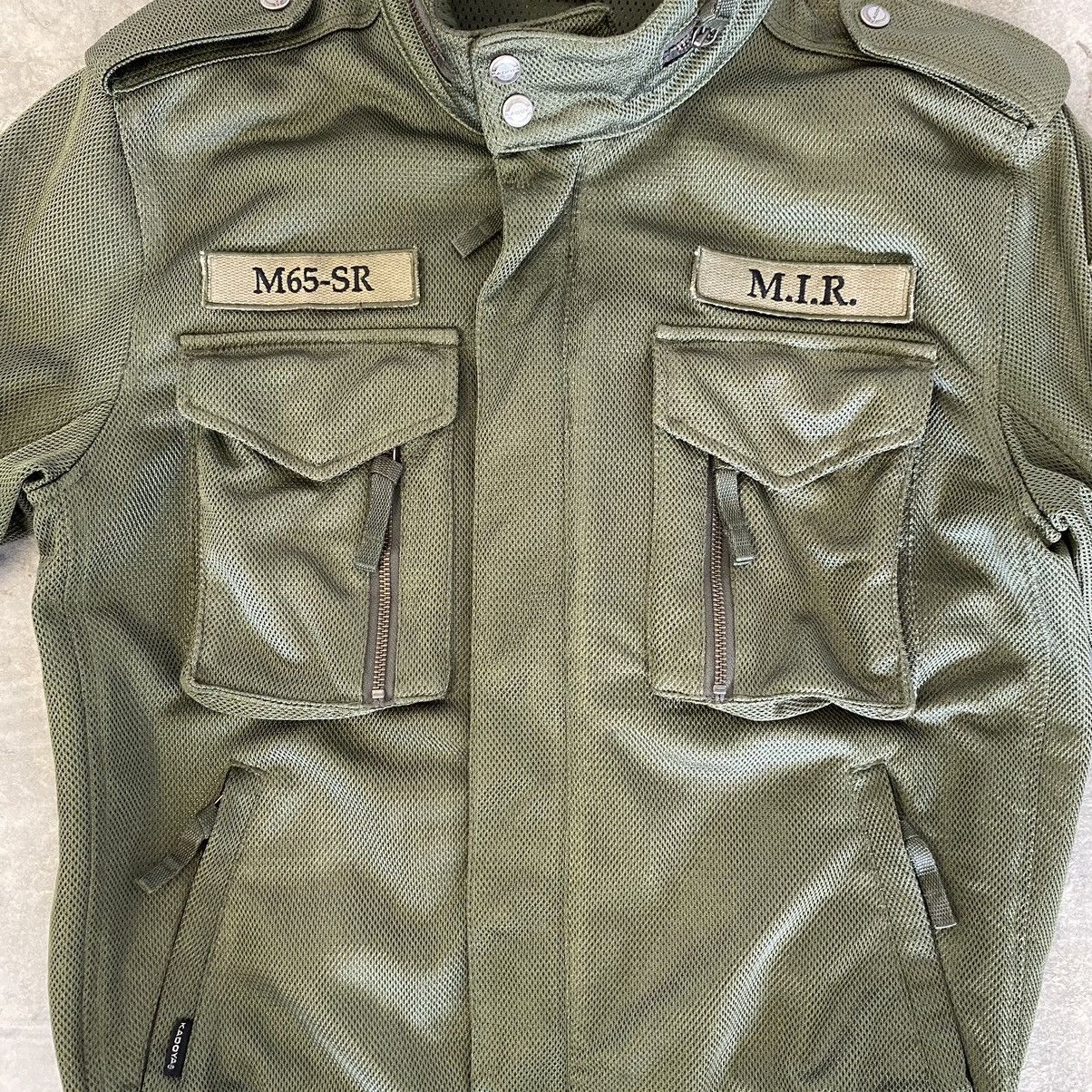 Kadoya Vintage Kadoya M65-SR Padded Motorcycle Jacket Size US M / EU 48-50 / 2 - 13 Thumbnail