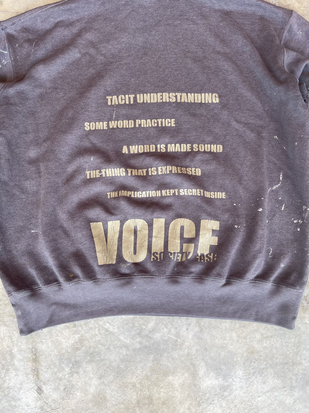 Vintage Vintage Neuterplevo Thrashed Paint Hoodie Size US L / EU 52-54 / 3 - 15 Thumbnail