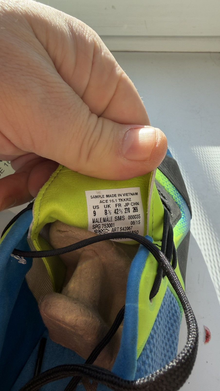 Adidas Adidas ACE 16+ TKRZ Size US 9 / EU 42 - 6 Thumbnail