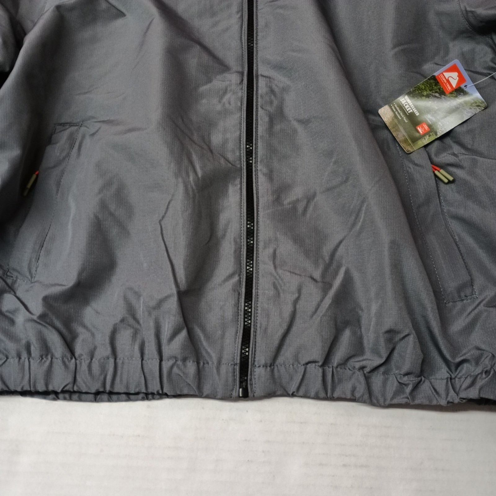 Other Ozark Trail Windbreaker Jacket Mens Size XL Gray Zip Pockets Size US XL / EU 56 / 4 - 2 Thumbnail