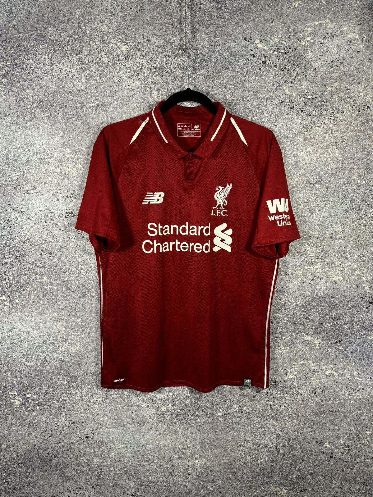New Balance × Vintage Vintage Liverpool 2018/19 New Balance Jersey Blokcore Medium Size US M / EU 48-50 / 2 - 1 Thumbnail