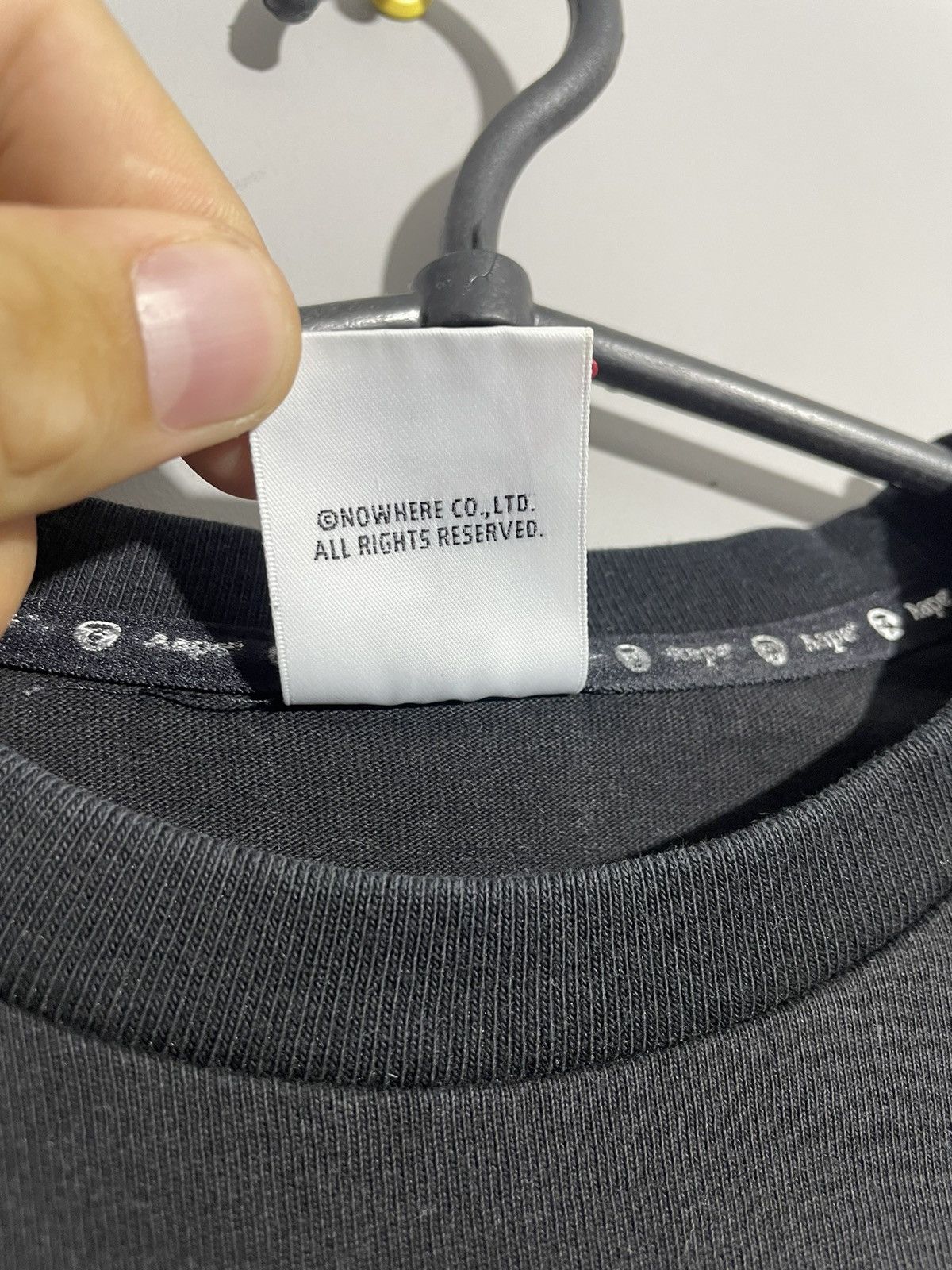 Aape × Bape Aape by a Bathing ape black logo tshirt size M Size US S / EU 44-46 / 1 - 6 Thumbnail