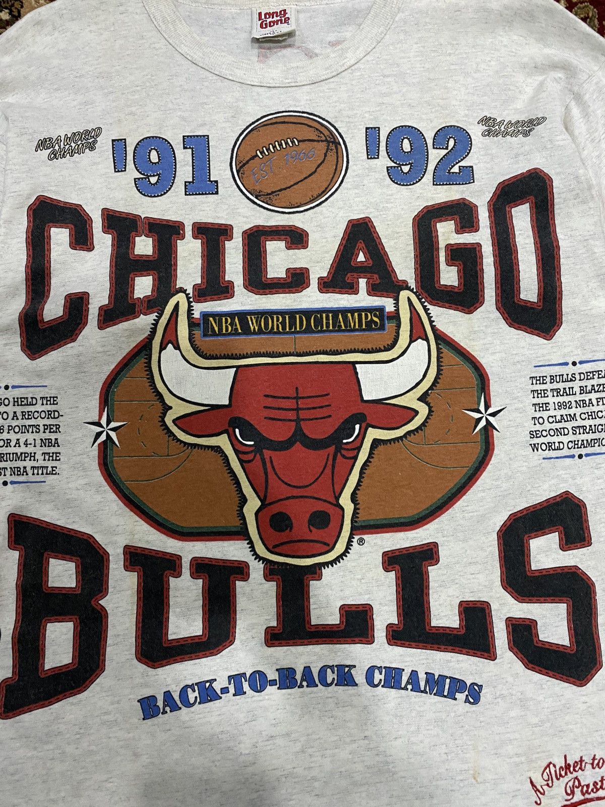 Vintage 🔥True Vintage 1993 NBA Chicago Bulls Back to Back Champs Size US L / EU 52-54 / 3 - 22 Thumbnail