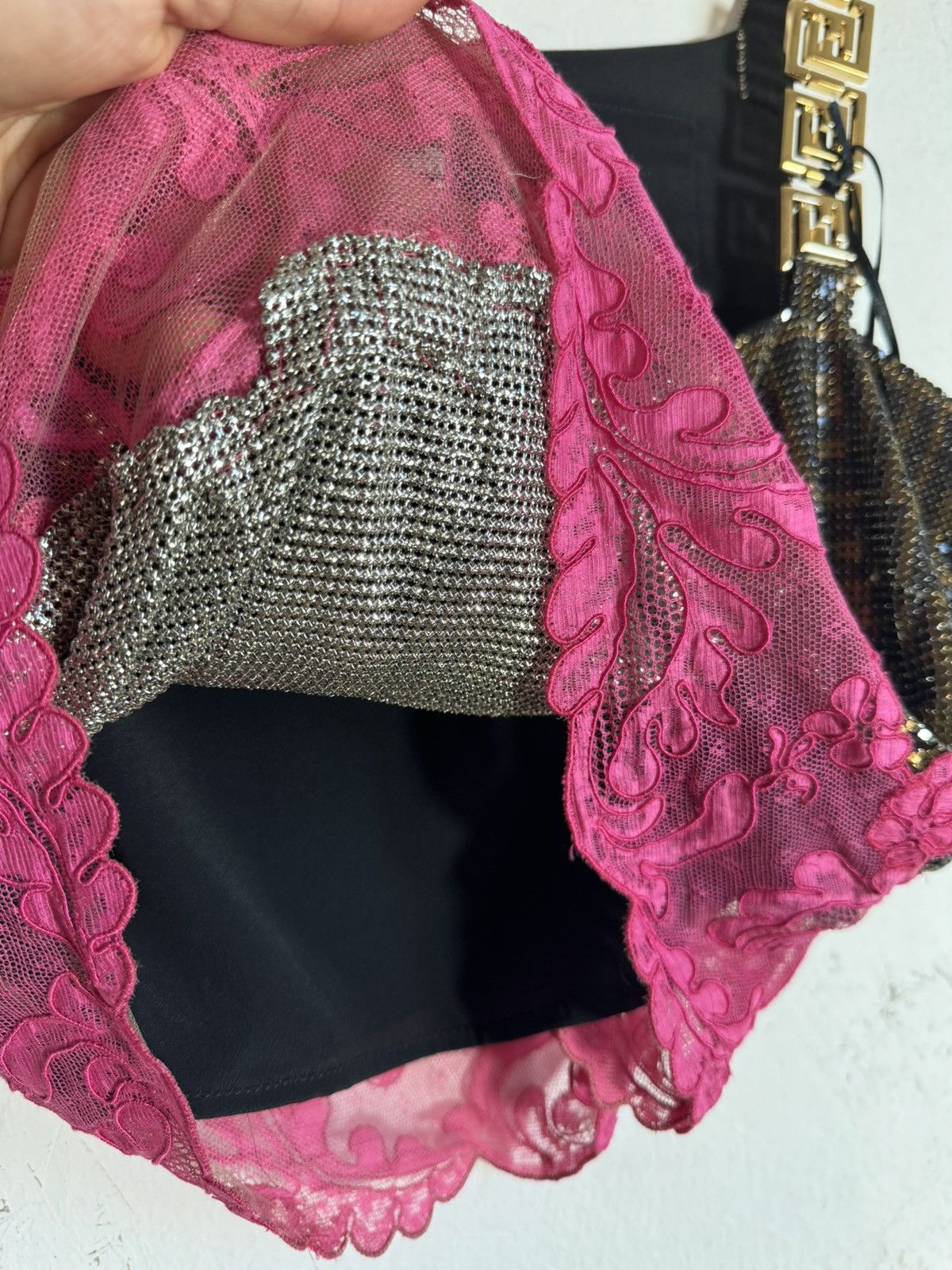 Fendi Fendace Metal Mesh Top Size S / US 4 / IT 40 - 10 Thumbnail