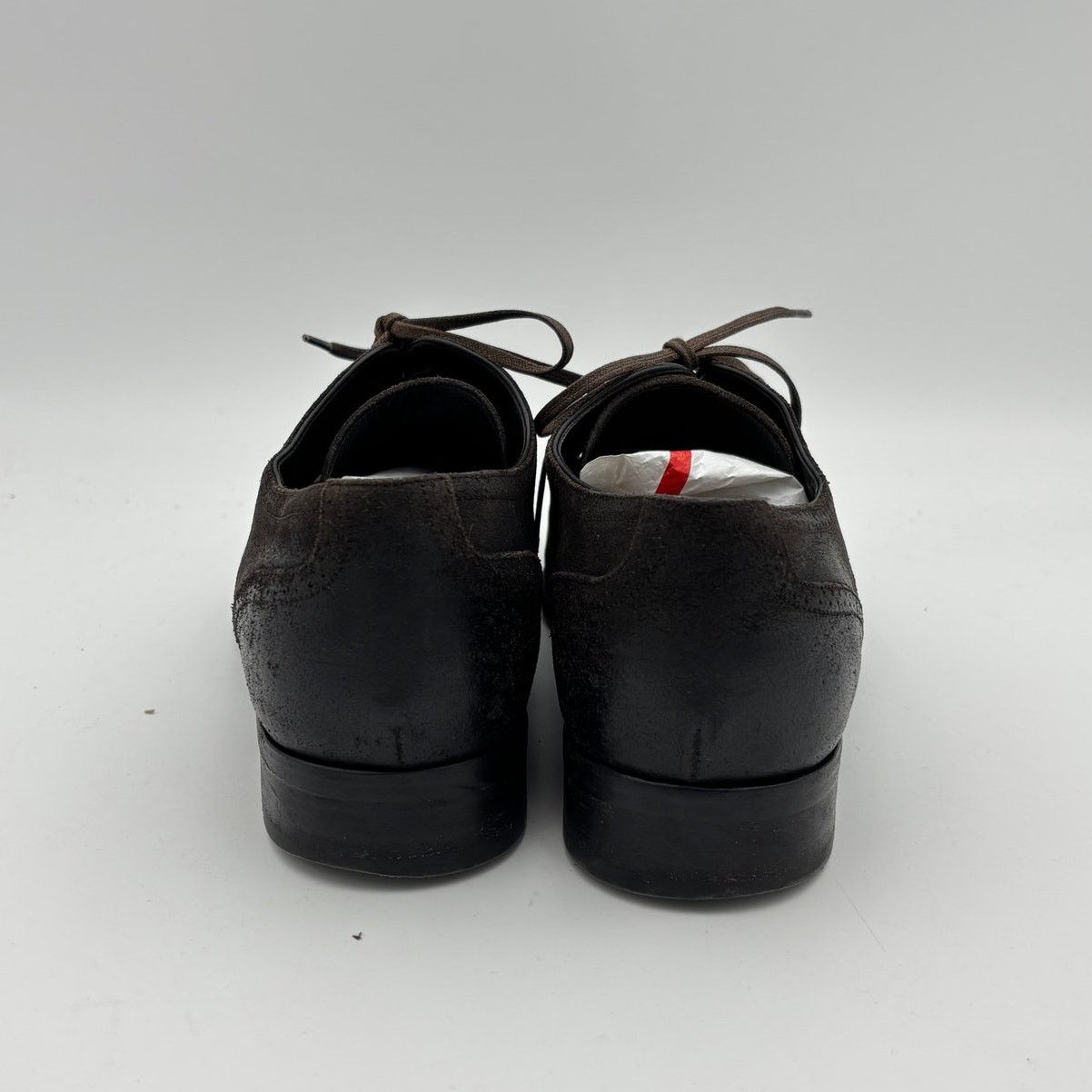 Dolce & Gabbana Dolce & Gabbana Leather Brogue Derby Dress Shoes Men's 9 Size US 9 / EU 42 - 4 Thumbnail