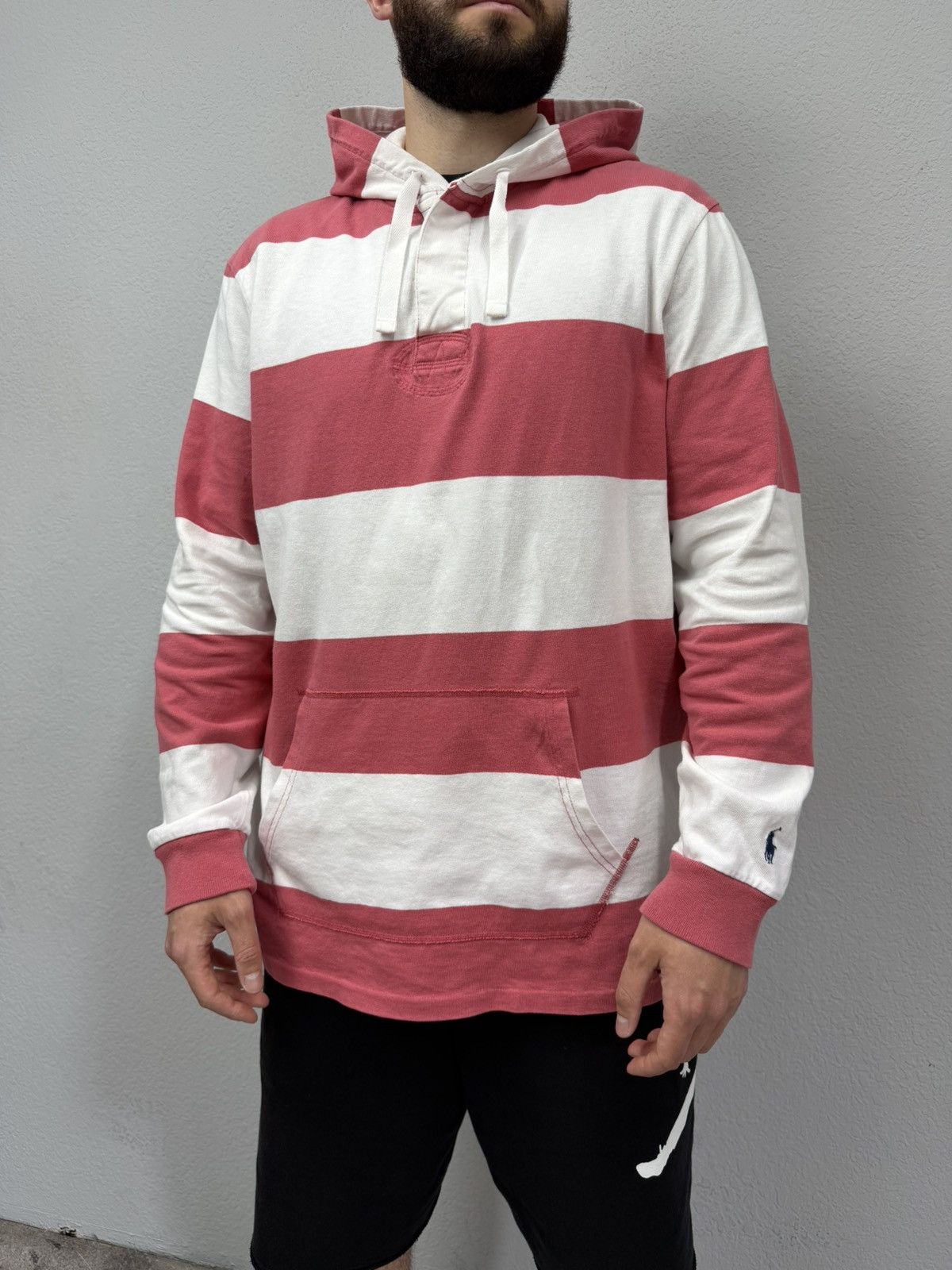 Polo Ralph Lauren Vintage Polo Ralph Lauren Rugby Striped Y2K Long Sleeve Size US L / EU 52-54 / 3 - 2 Thumbnail