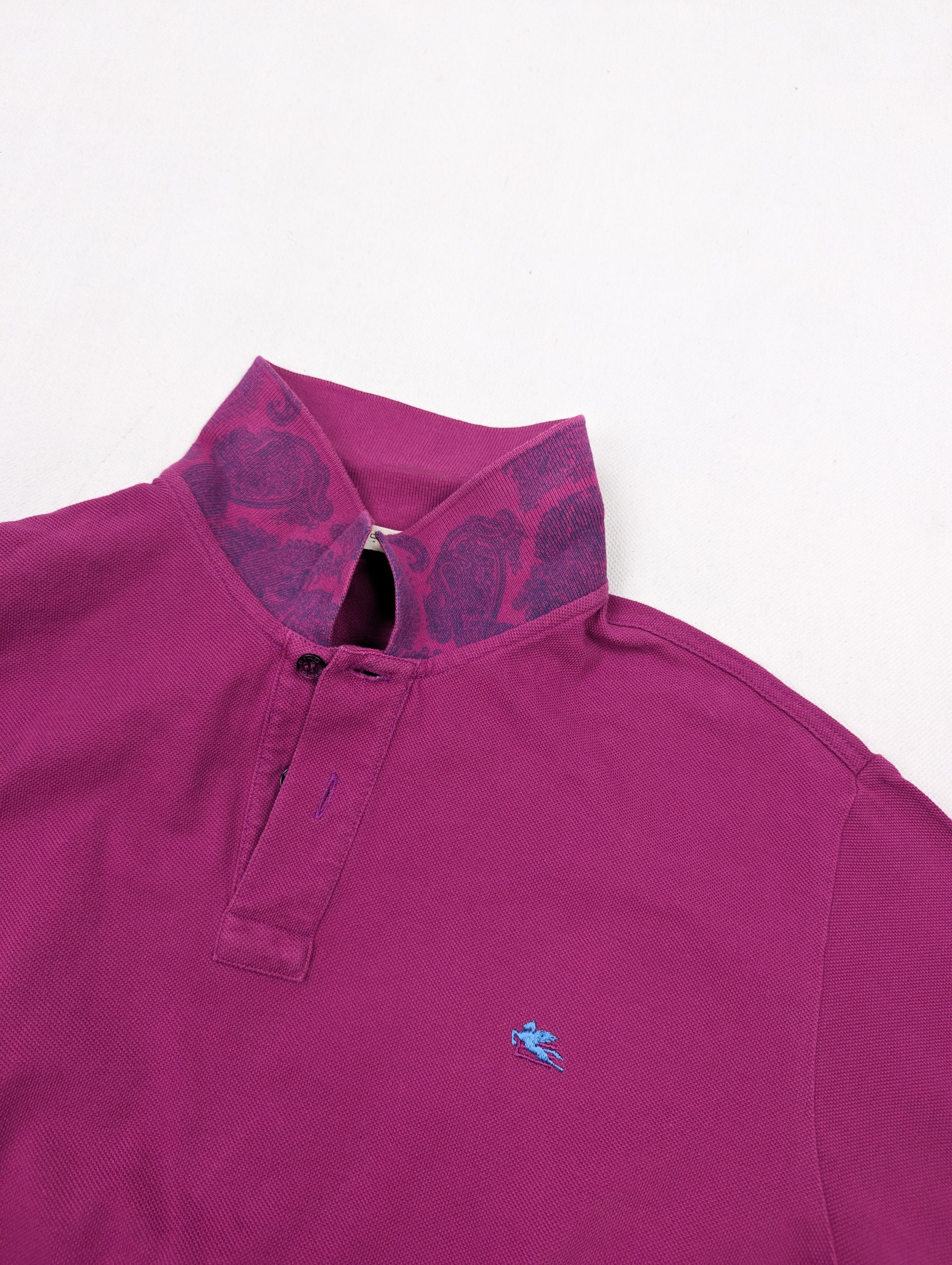 Etro Etro pink polo shirt S Size US S / EU 44-46 / 1 - 5 Thumbnail