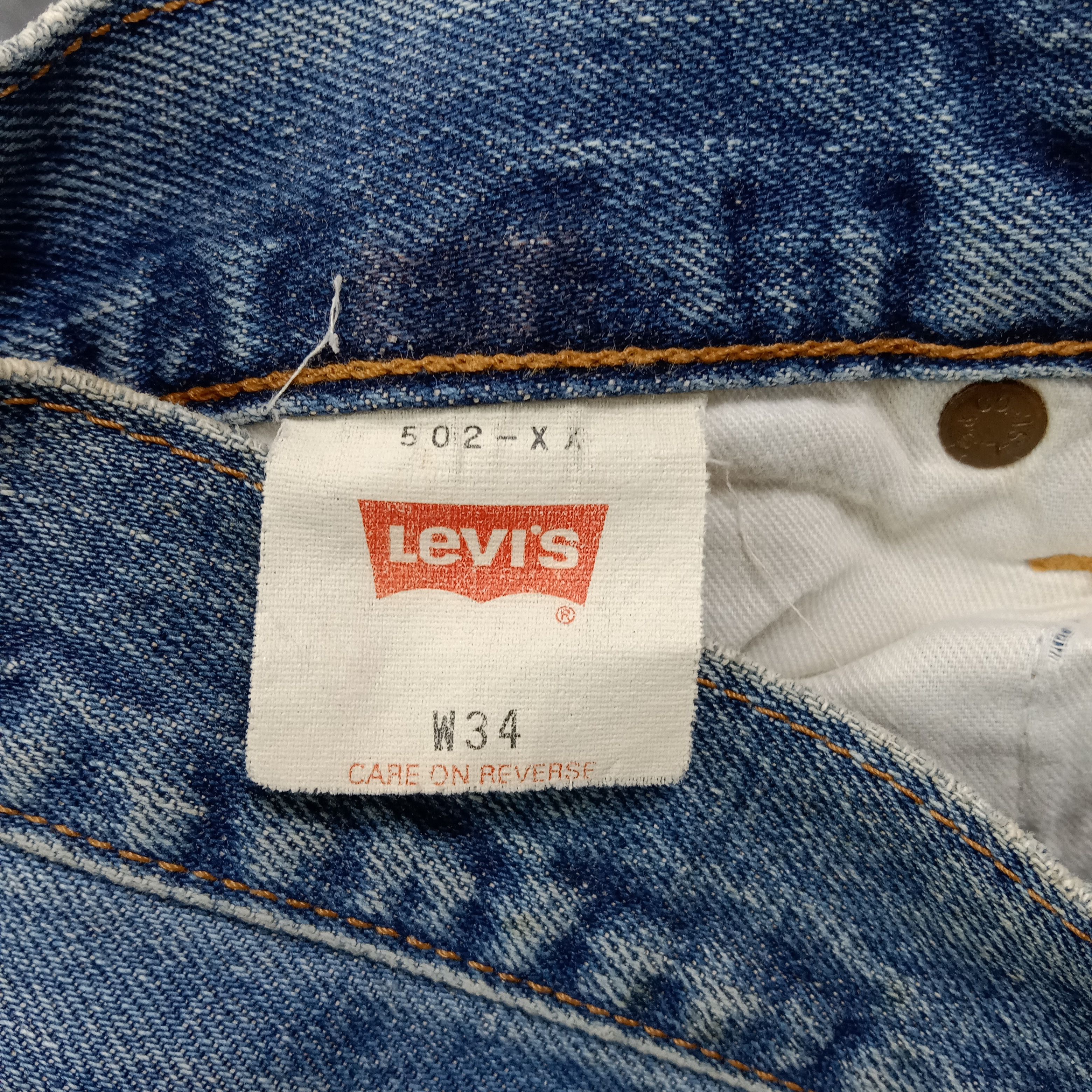 Levi's LEVI'S 502 Rare Made In Japan Selvedge Denim Jeans C272N8 Size US 32 / EU 48 - 16 Thumbnail