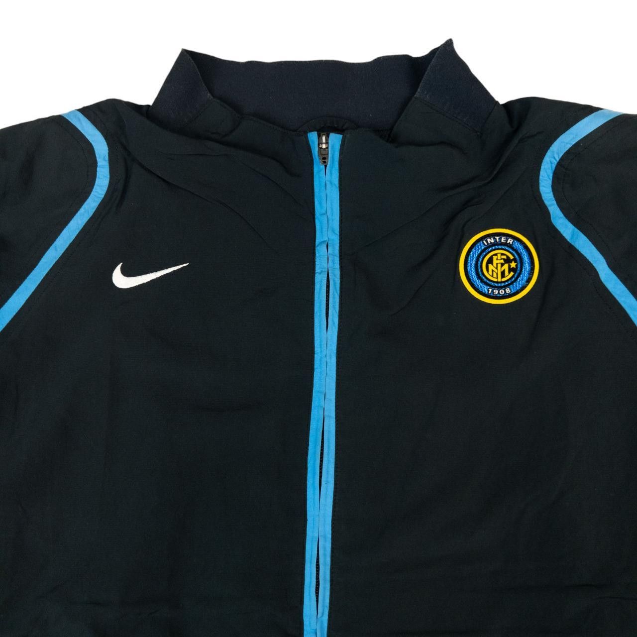 Nike Vintage Nike Inter Milan Zip Up Jacket Size XL Size US XL / EU 56 / 4 - 3 Thumbnail