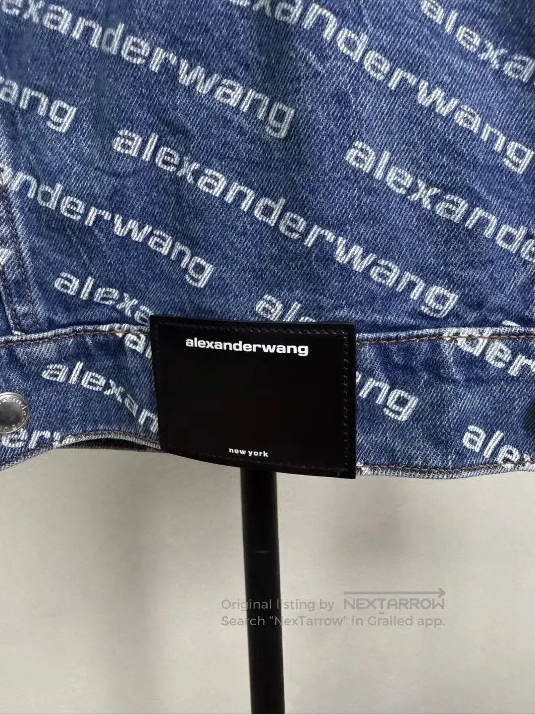 Alexander Wang Alexander Wang Blue Denim Jacket. Size XXS / US 00 / IT 34 - 3 Thumbnail