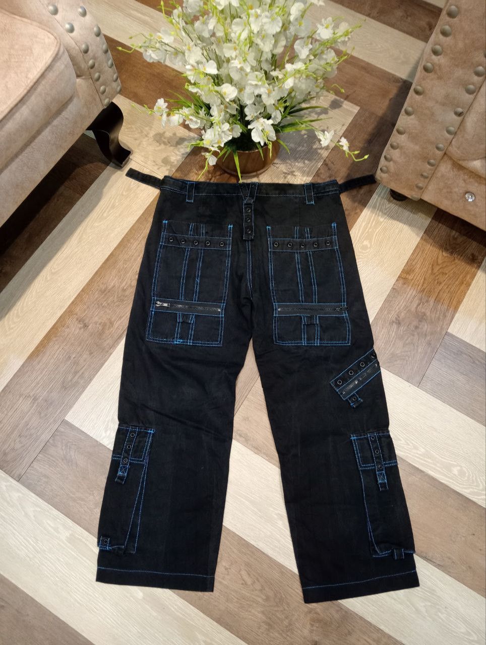 Tripp NYC TRIPP NYC BAGGY BANDAGE PANTS SIZE M Size US 35 - 9 Thumbnail