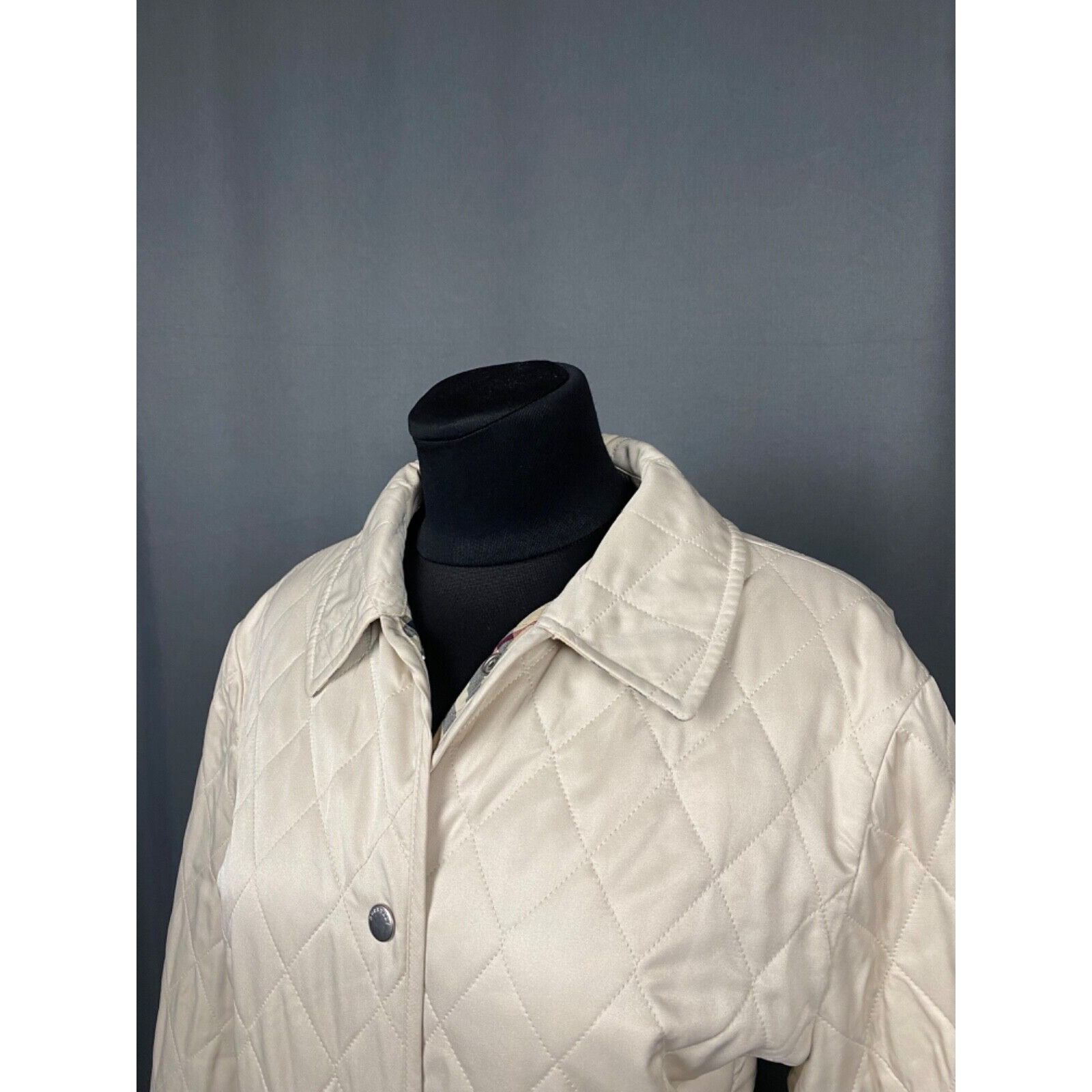 Burberry Burberry Nova Check Lining Women's Beige Quilted Jacket Size Size S / US 4 / IT 40 - 5 Thumbnail