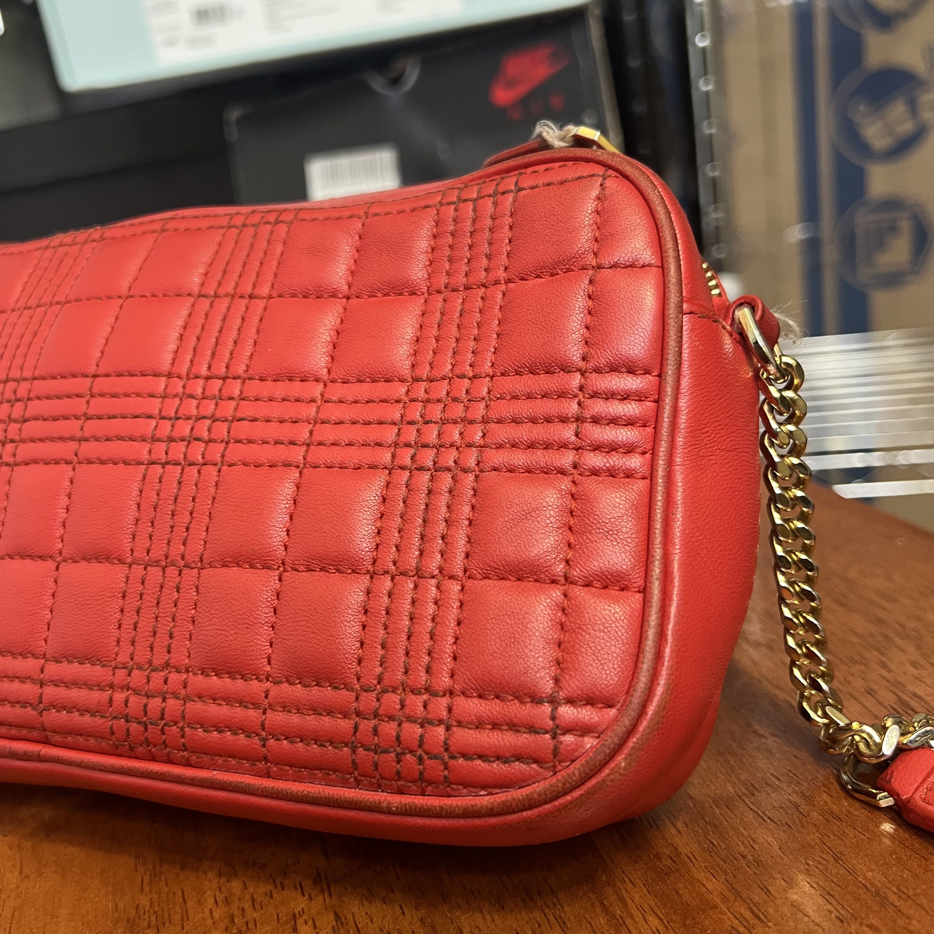 Burberry Burberry Lola Quilted Camera Bag Red Size ONE SIZE - 11 Thumbnail