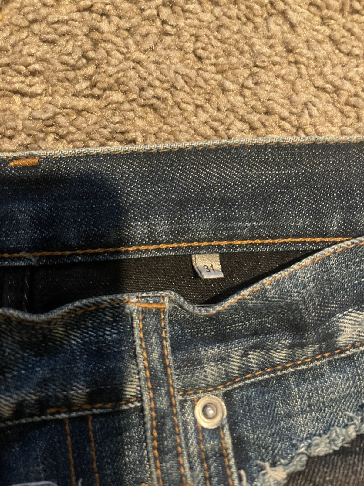 Dior AW2006 Dior Homme Cummerbund Jeans Size US 31 - 7 Thumbnail