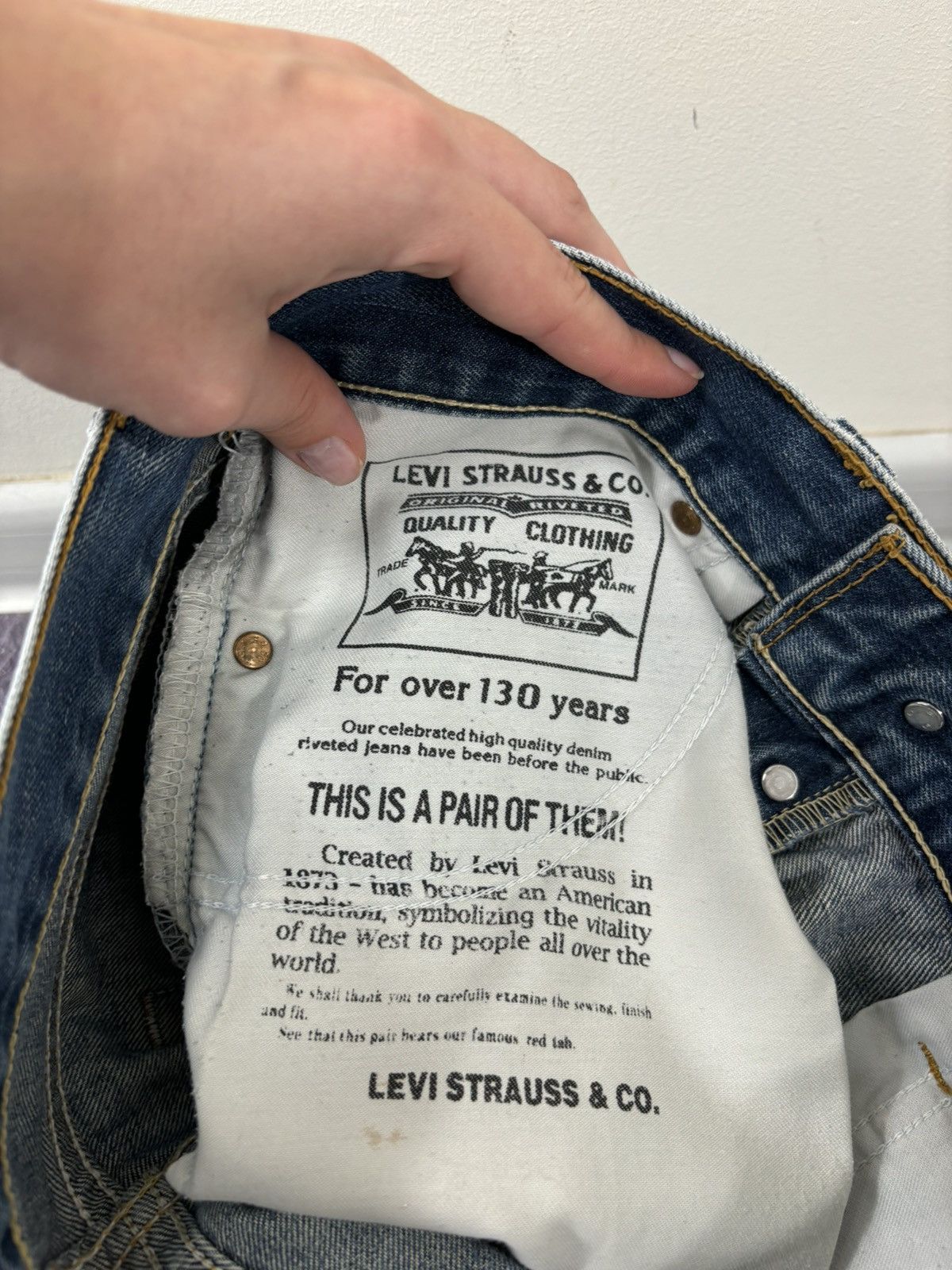 Levi's Vintage Levi’s 512 Faded Blue American Hype Denim Shorts Size US 30 / EU 46 - 14 Thumbnail