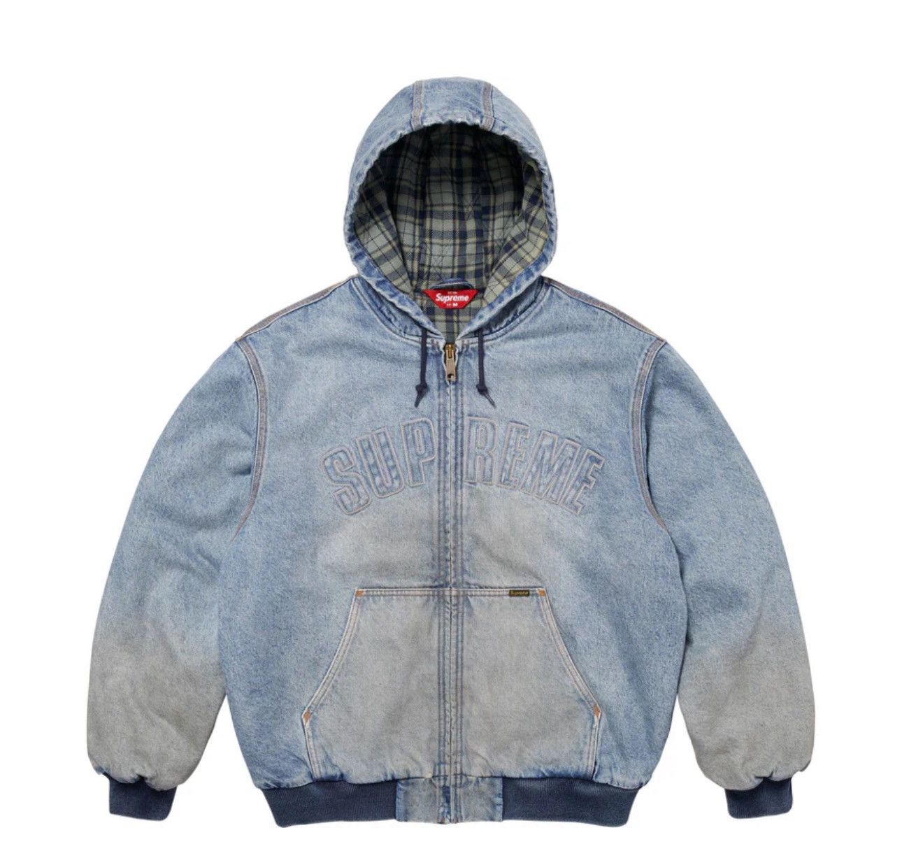 ジャケット・アウター Supreme Reflective Stripe Hooded jacket Fall/Winter 2024 Preview – Supreme