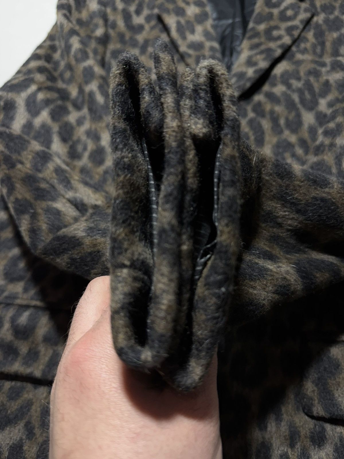 The Kooples The Kooples Leopard Wool Coat Size US XS / EU 42 / 0 - 5 Thumbnail