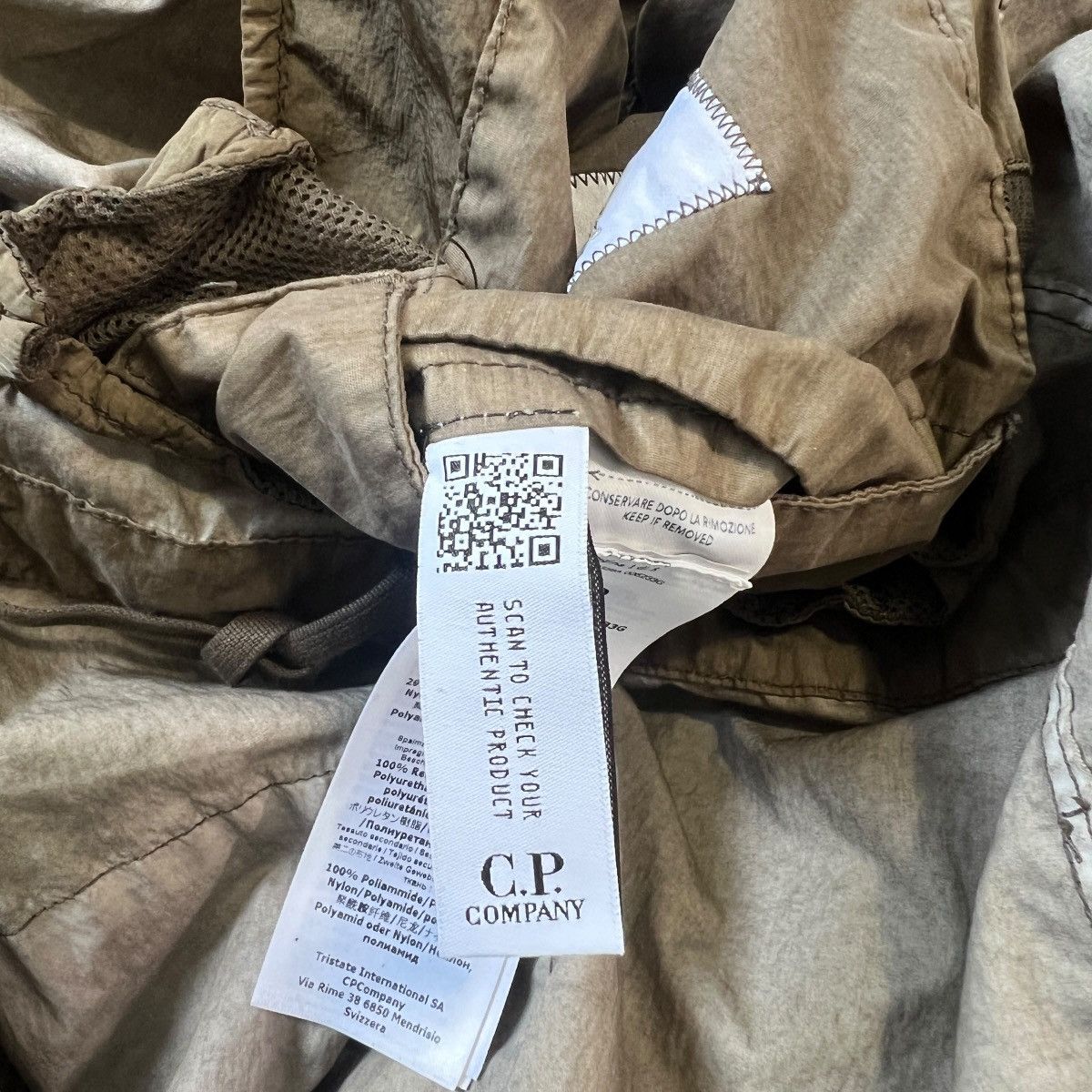 C.P. Company C.P. COMPANY Garment Dyed Multi-Pocket Cargo Jacket - Khaki Size US M / EU 48-50 / 2 - 8 Thumbnail