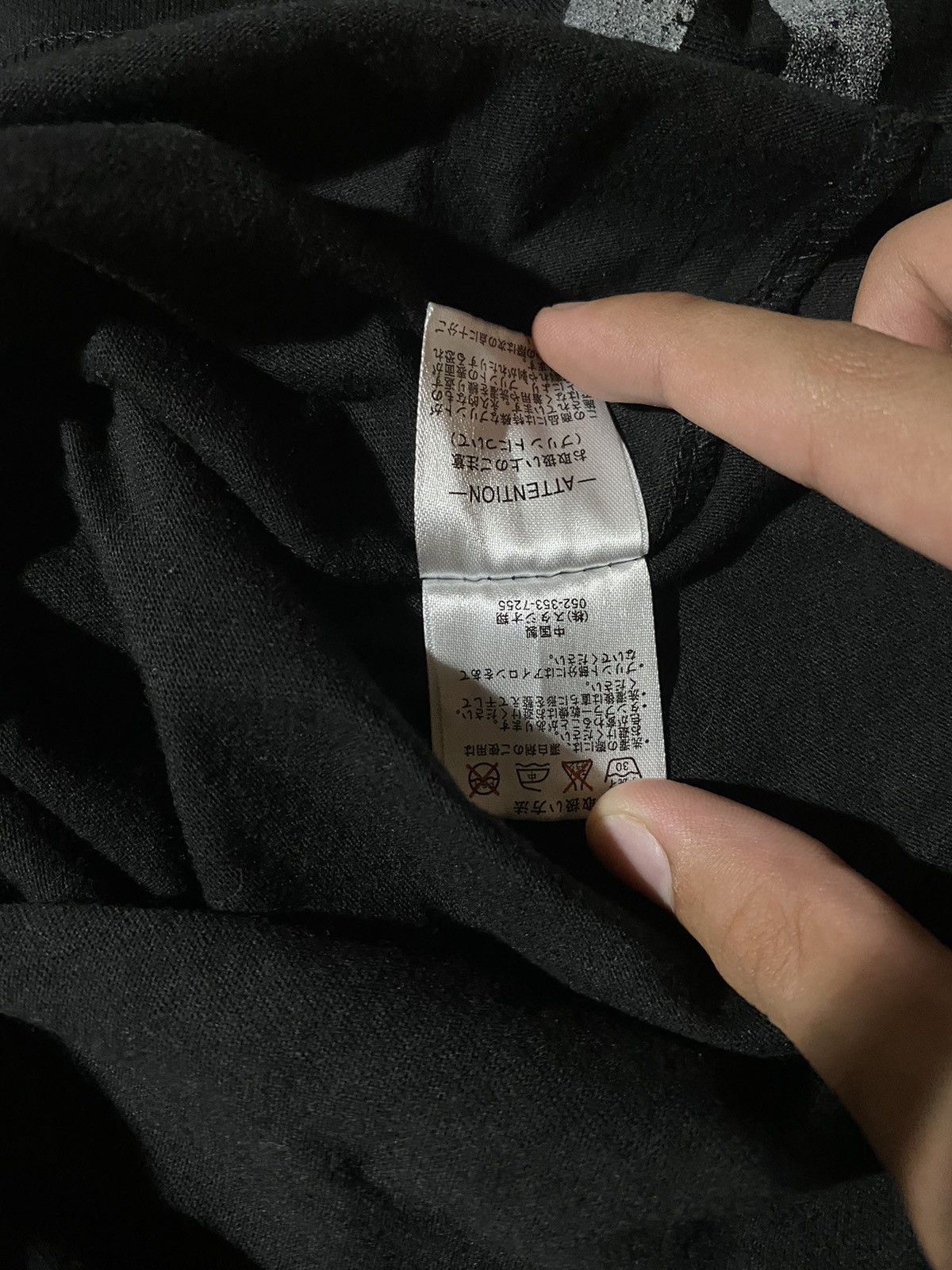 Japanese Brand Sho Bernings Black/White Longsleeve Size US S / EU 44-46 / 1 - 4 Thumbnail
