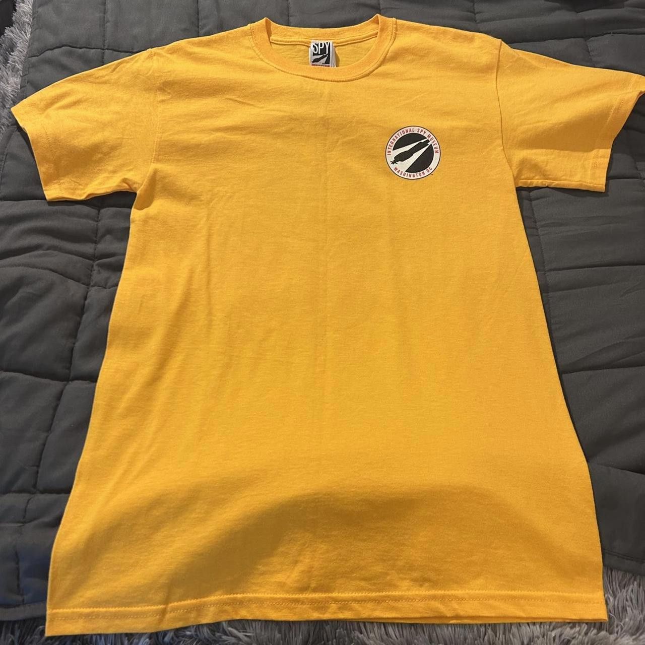 Designer Men's Yellow and Red Tshirt Size US S / EU 44-46 / 1 - 1 Thumbnail