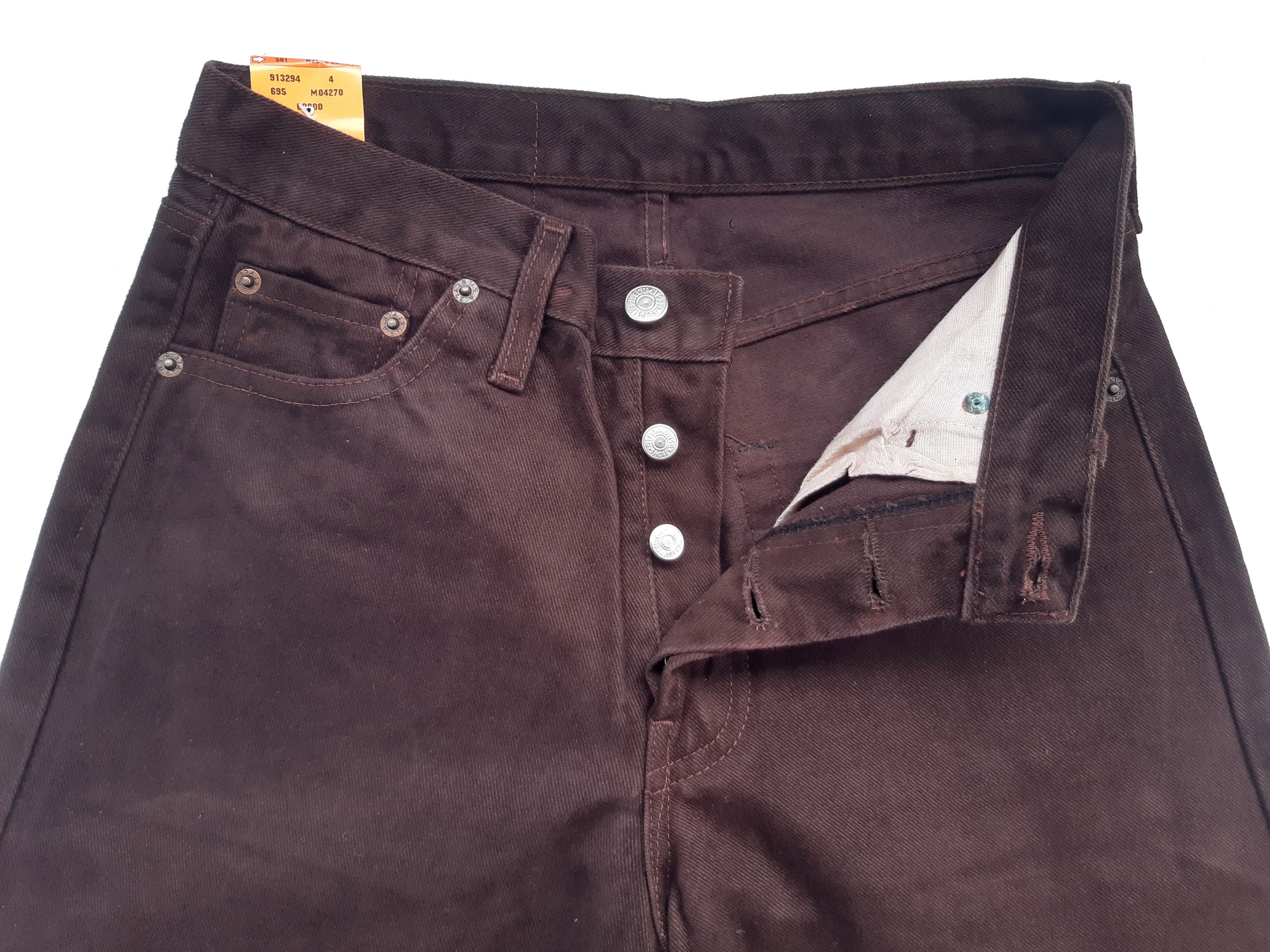 Levi's Vintage 90s LEVIS 501 Jeans USA size W29 L36 NWT Size 29" - 5 Thumbnail