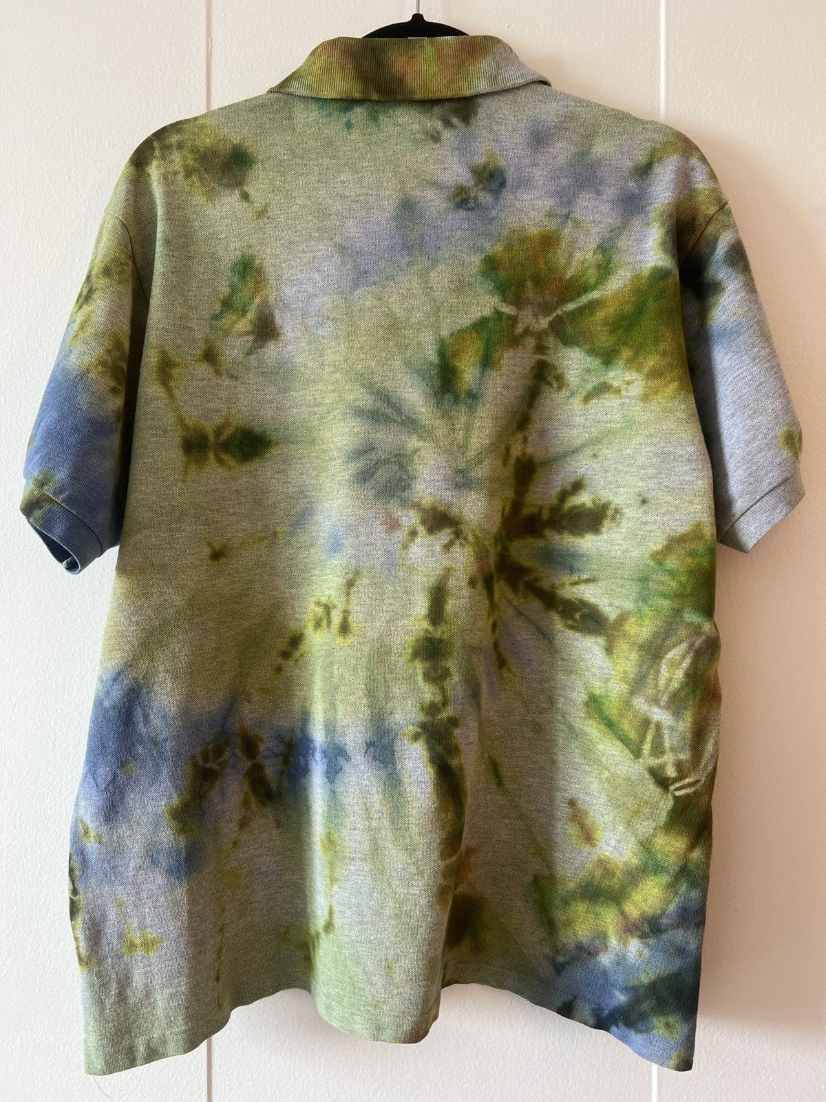 Lacoste Lacoste Hand Tie Dyed Polo (one of a kind) Size US XL / EU 56 / 4 - 7 Thumbnail