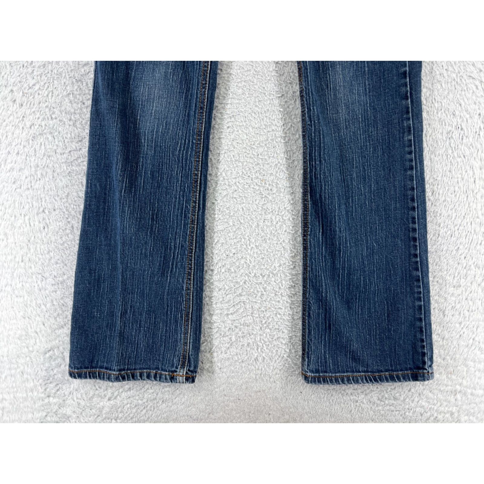 Vintage Bullhead Jeans 3 Blue Denim Laguna Bootcut Cotton Blend Low Rise 26x30 Womens Jeans Size 26" / US 2 / IT 38 - 5 Thumbnail