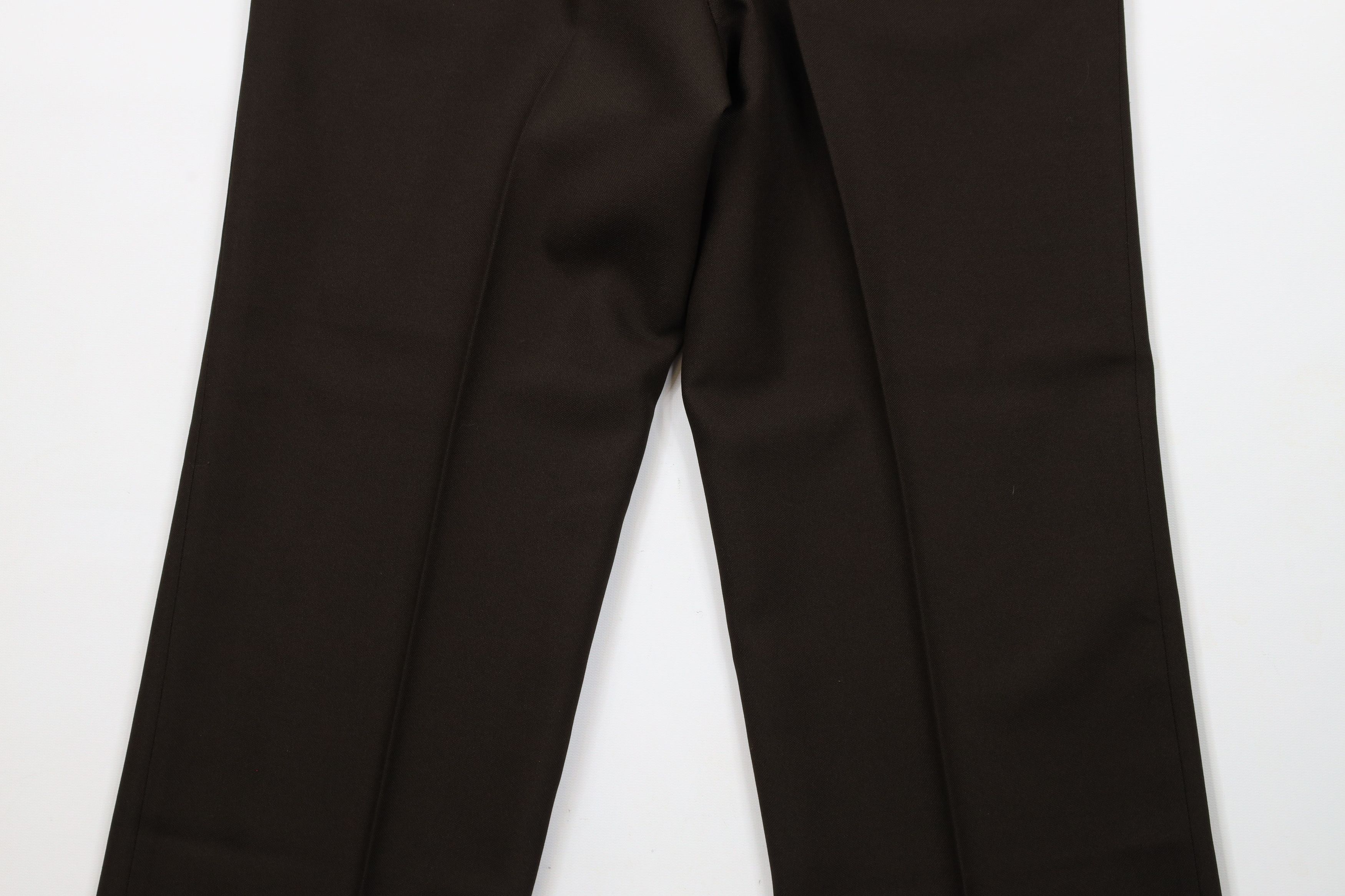 Vintage Vintage 90s Streetwear Flared Chino Pants Brown Polyester Size US 30 / EU 46 - 10 Thumbnail