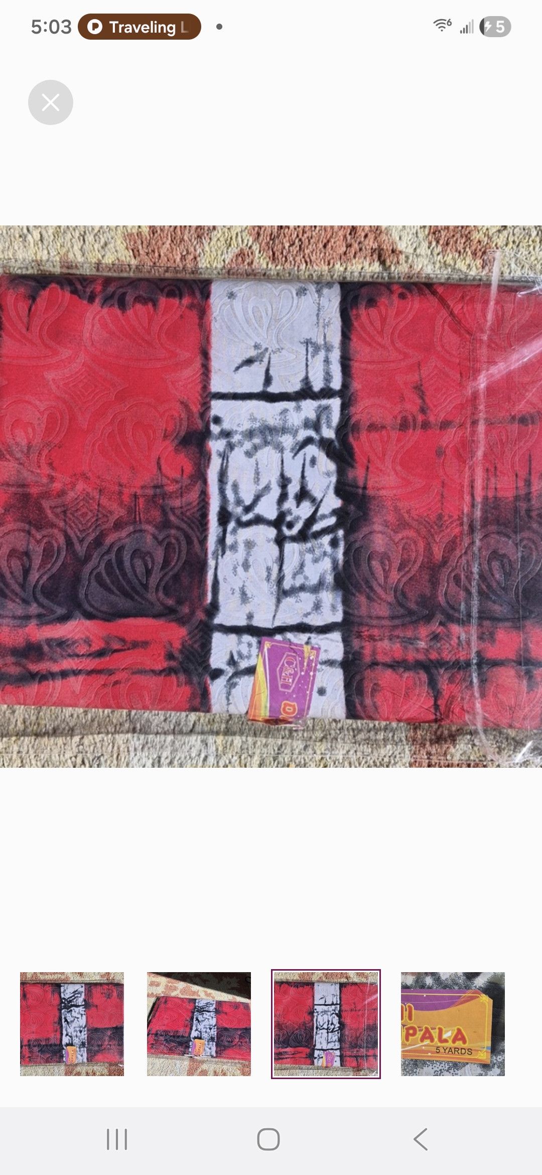 Other C&H Damini Kampala Fabric Size ONE SIZE - 3 Thumbnail