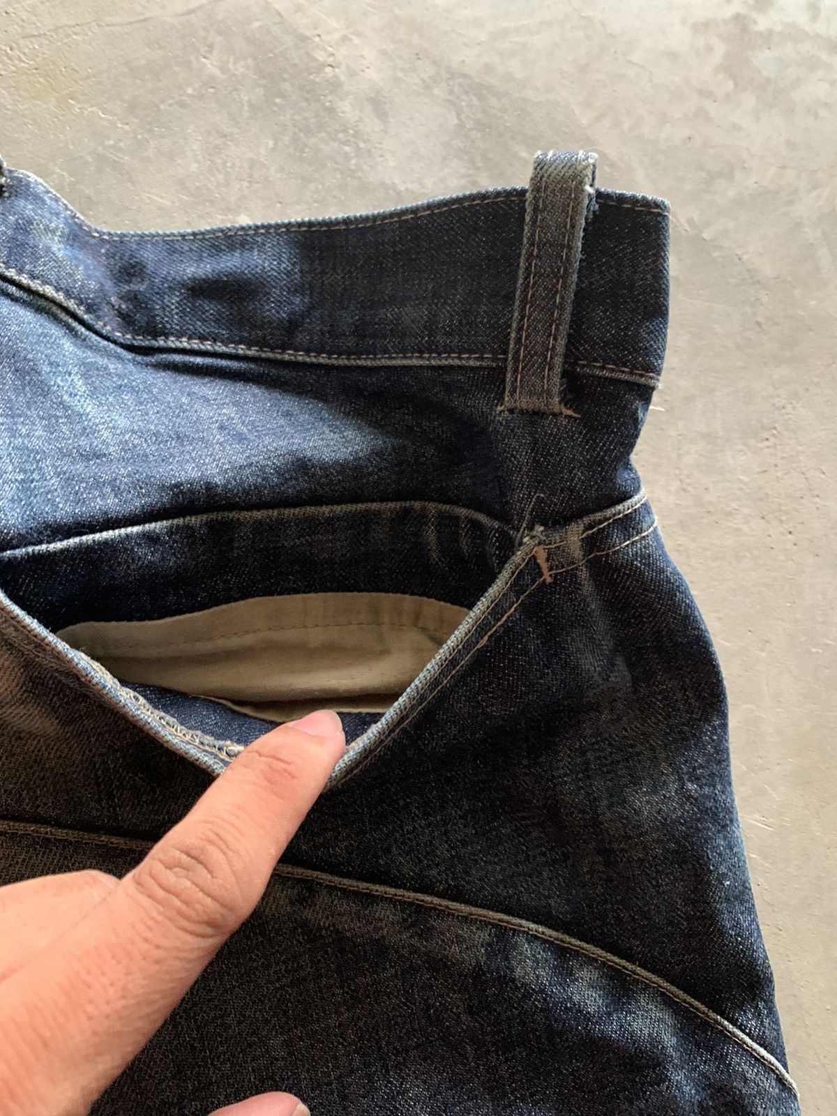 Beauty Beast × Designer × Japanese Brand 00s beauty beast multipocket denim rider style design Size US 33 - 11 Thumbnail