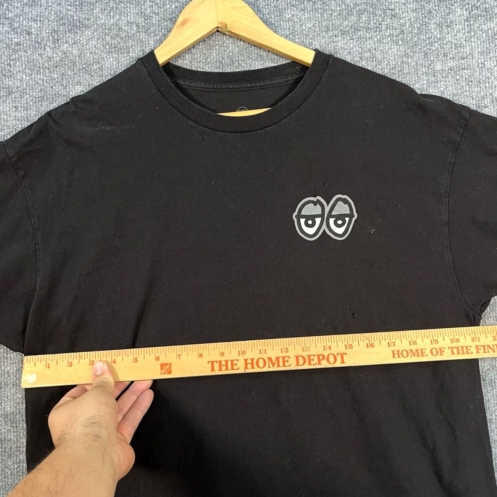 Vintage Krooked Skate Shirt XL Black Graphic Skateboard Gonz Vintage Size US XL / EU 56 / 4 - 5 Thumbnail