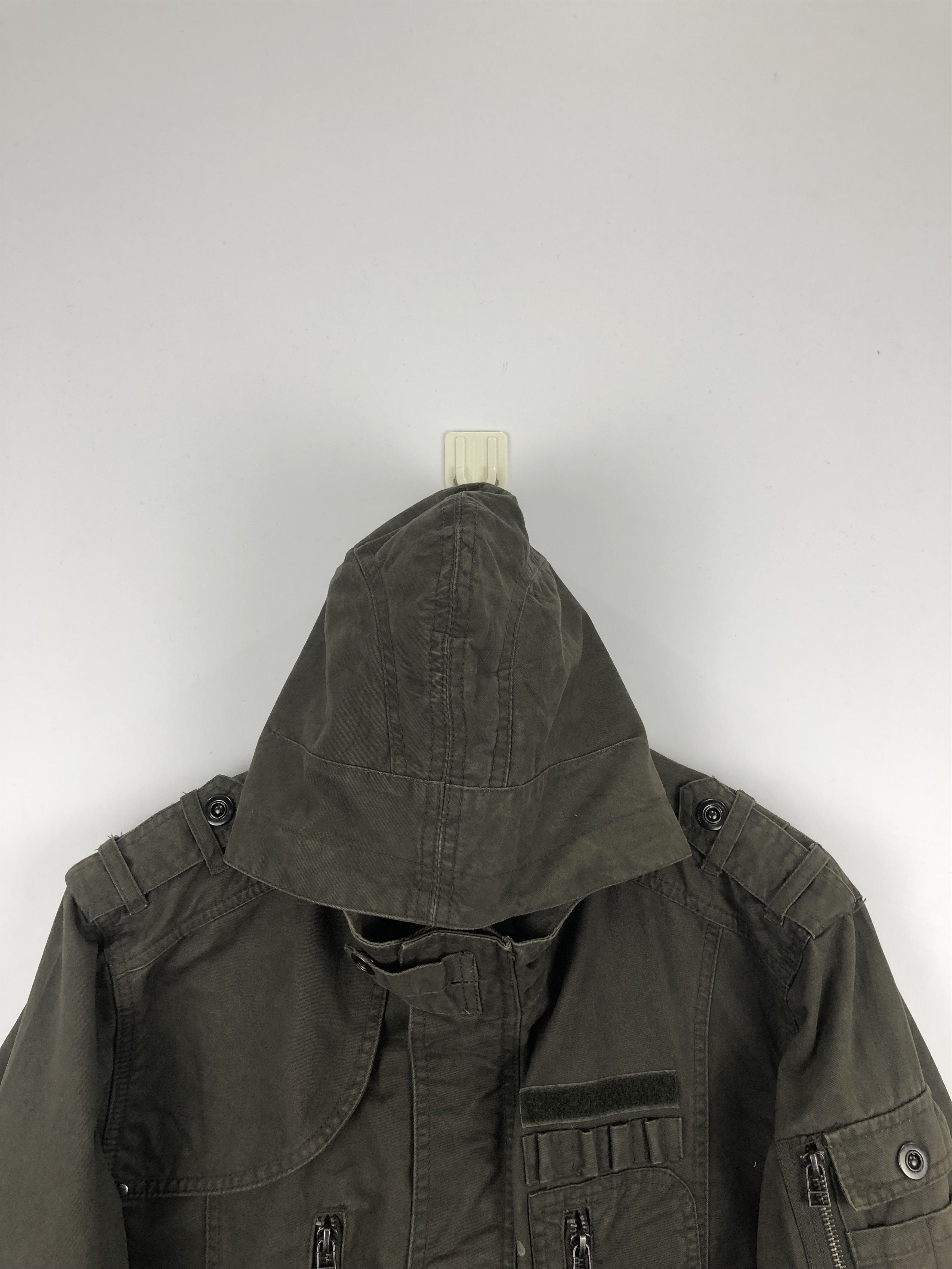 Japanese Brand Vintage Japanese Brand Military Style Hoodie Jacket J0740 Size US XL / EU 56 / 4 - 6 Thumbnail